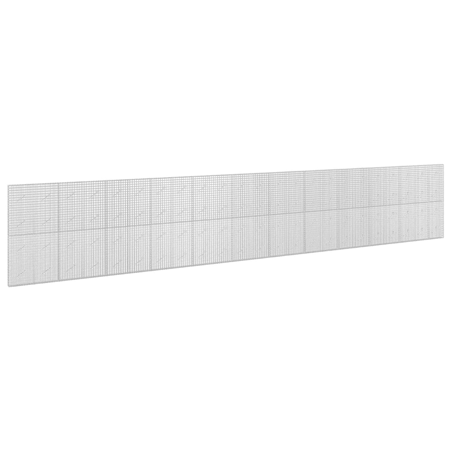 vidaXL Γκαμπιόν με σύρμα 5 mm και πλέγμα 5x5 cm 1150x10x200 εκ
