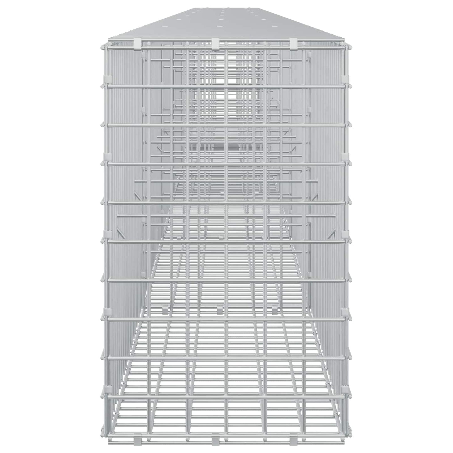 vidaXL Γκαμπιόν με σύρμα 5 mm και πλέγμα 5x5 cm 650x30x50 εκ.