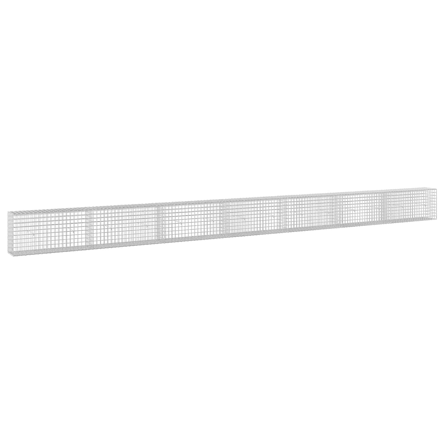 vidaXL Γκαμπιόν με σύρμα 5 mm και πλέγμα 5x5 cm 700x30x50 εκ.