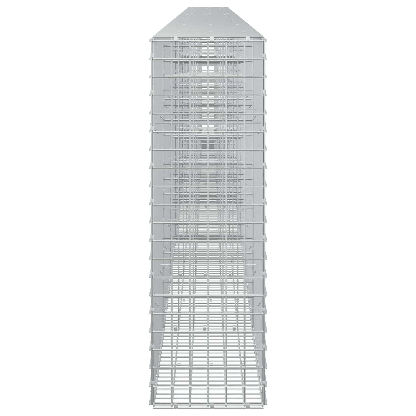 vidaXL Γκαμπιόν με σύρμα 5 mm και πλέγμα 5x5 cm 800x30x100 εκ