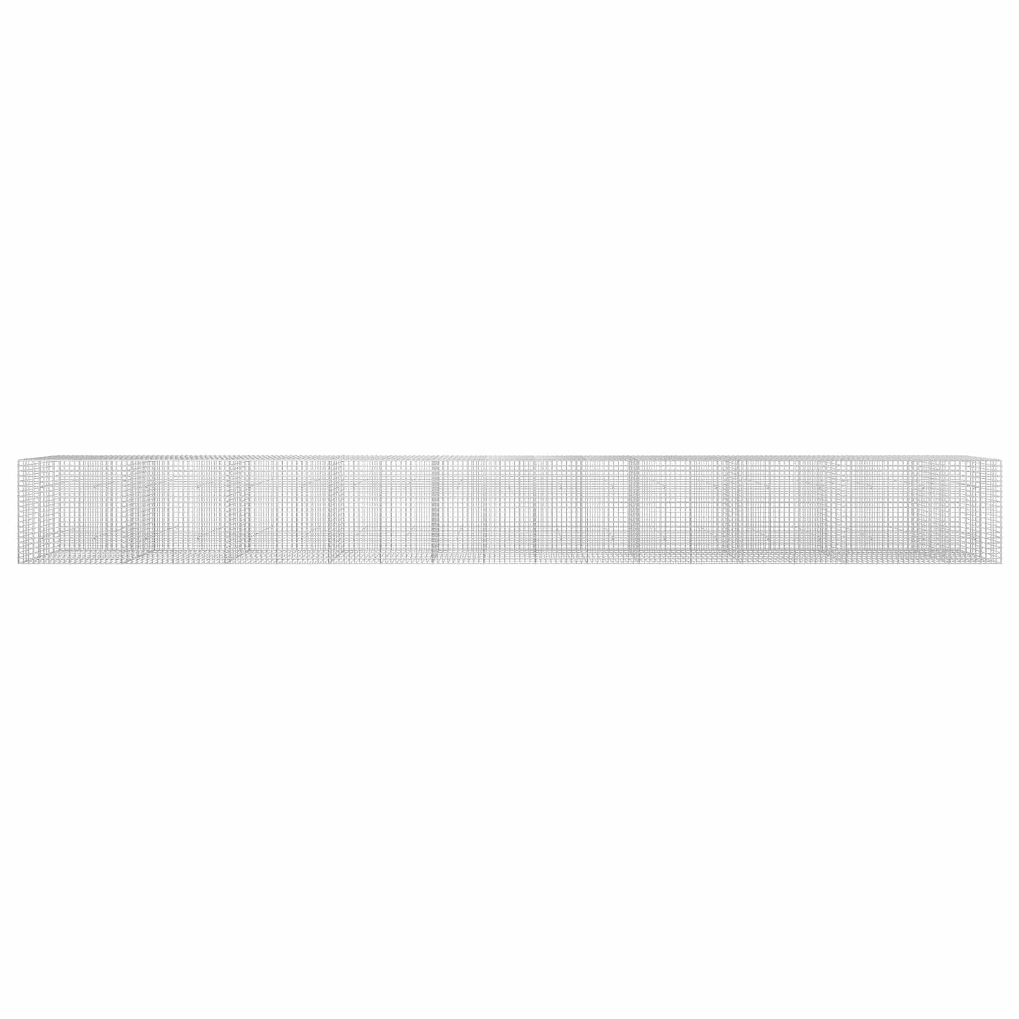 vidaXL Γκαμπιόν με σύρμα 5 mm και πλέγμα 5x5 cm 950x30x100 εκ