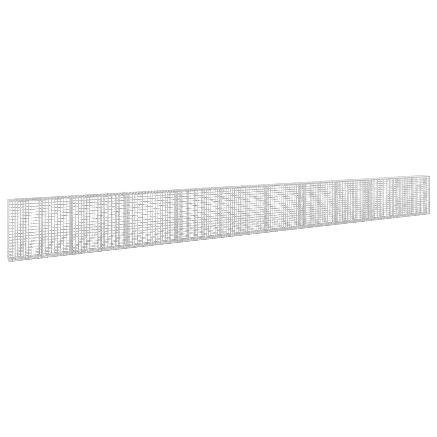 vidaXL Γκαμπιόν με σύρμα 5 mm και πλέγμα 5x5 cm 1000x30x100 εκ