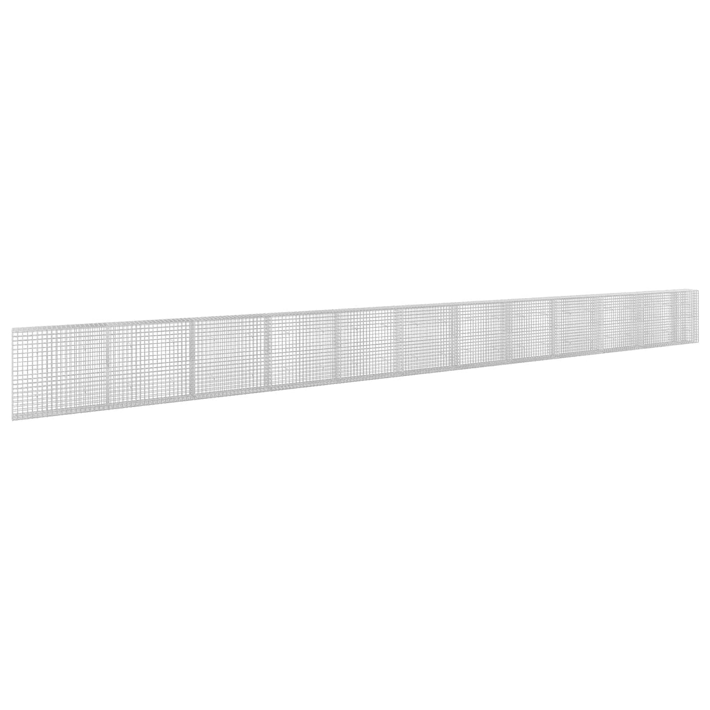 vidaXL Γκαμπιόν με σύρμα 5 mm και πλέγμα 5x5 cm 1150x30x100 εκ