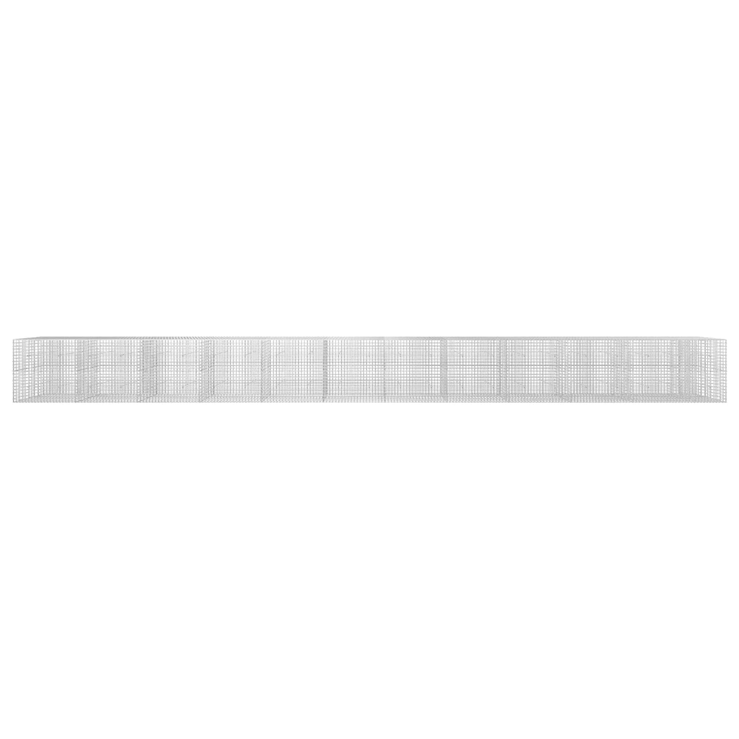 vidaXL Γκαμπιόν με σύρμα 5 mm και πλέγμα 5x5 cm 1150x30x100 εκ