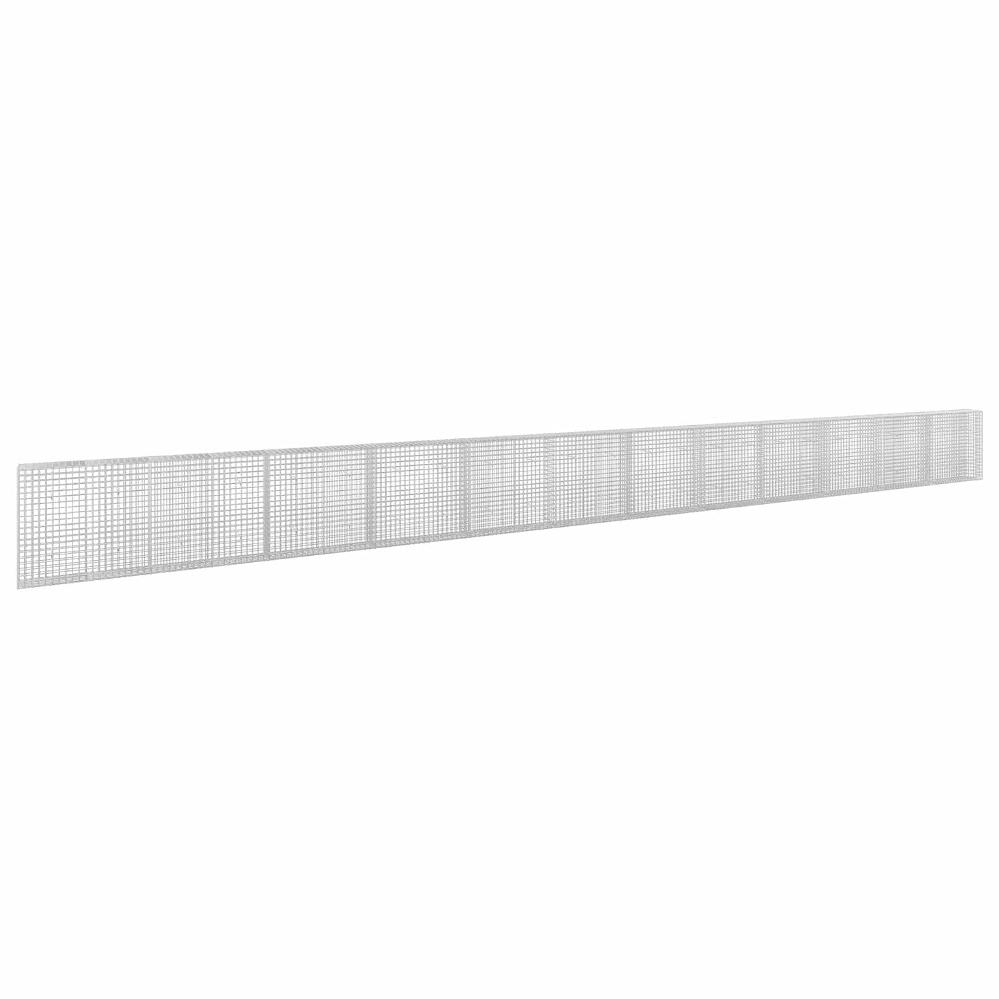 vidaXL Γκαμπιόν με σύρμα 5 mm και πλέγμα 5x5 cm 1200x30x100 εκ