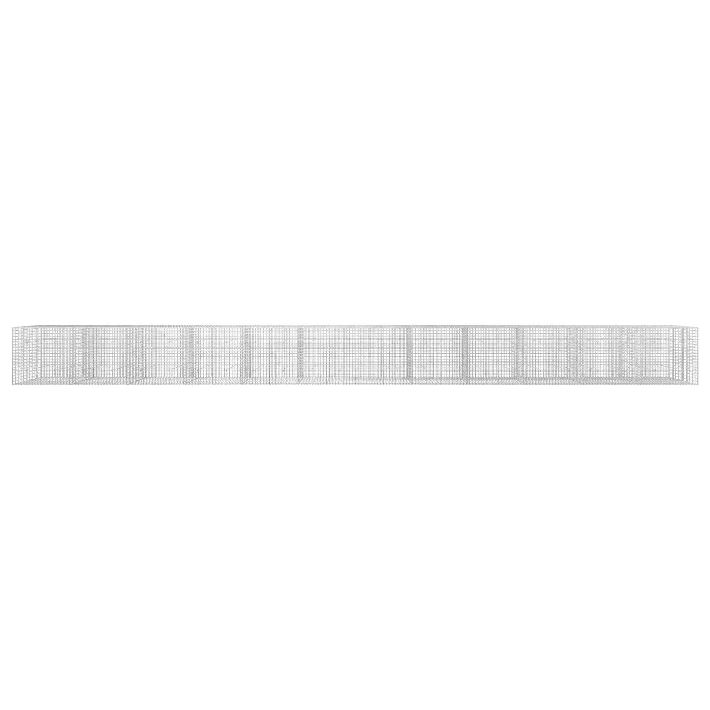 vidaXL Γκαμπιόν με σύρμα 5 mm και πλέγμα 5x5 cm 1200x30x100 εκ