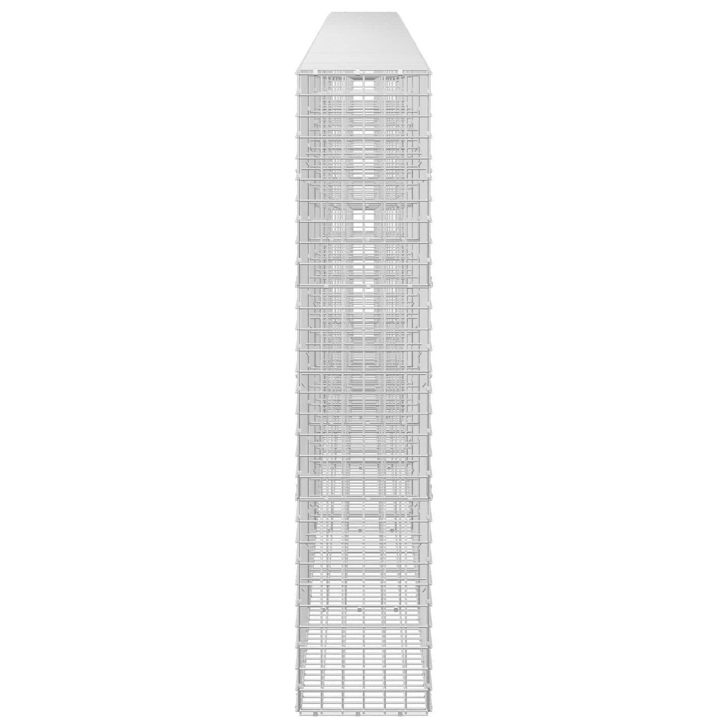 vidaXL Γκαμπιόν με σύρμα 5 mm και πλέγμα 5x5 cm 600x30x150 εκ
