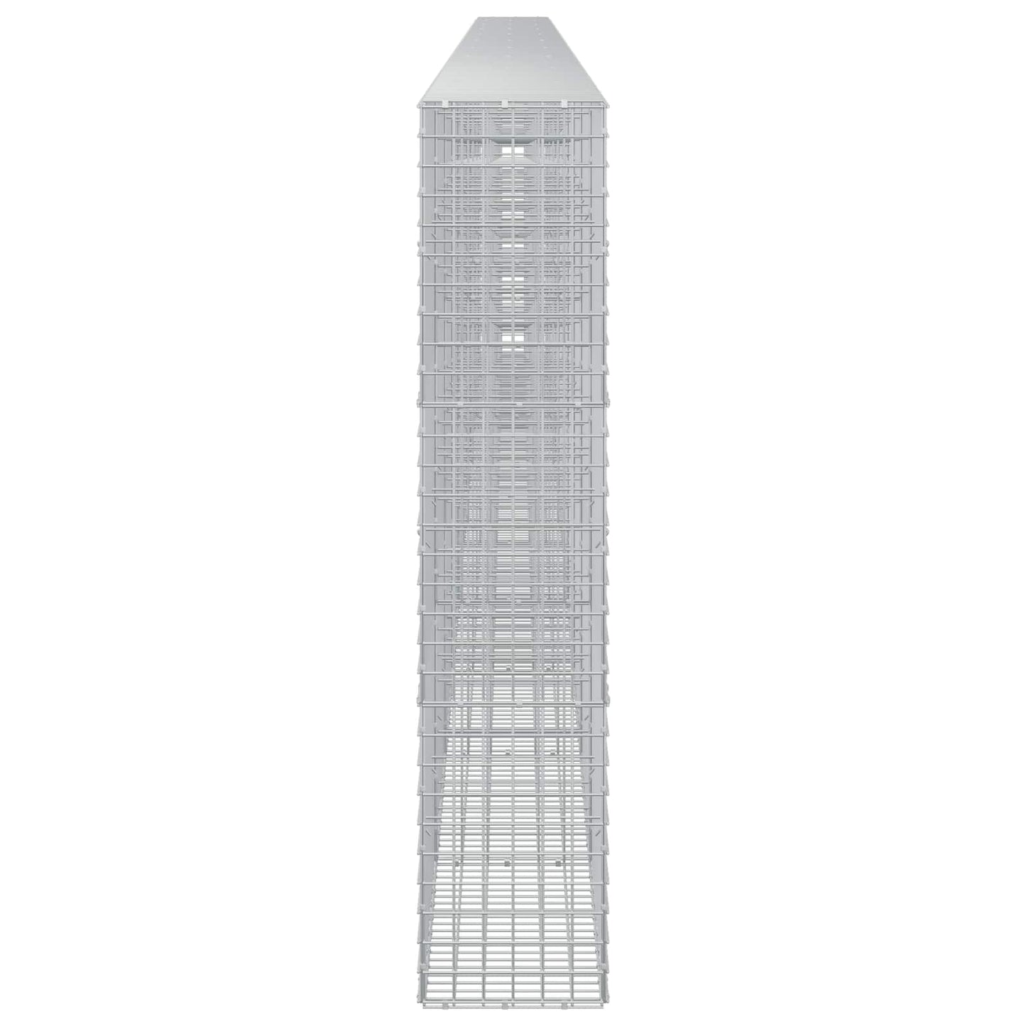 vidaXL Γκαμπιόν με σύρμα 5 mm και πλέγμα 5x5 cm 950x30x150 εκ
