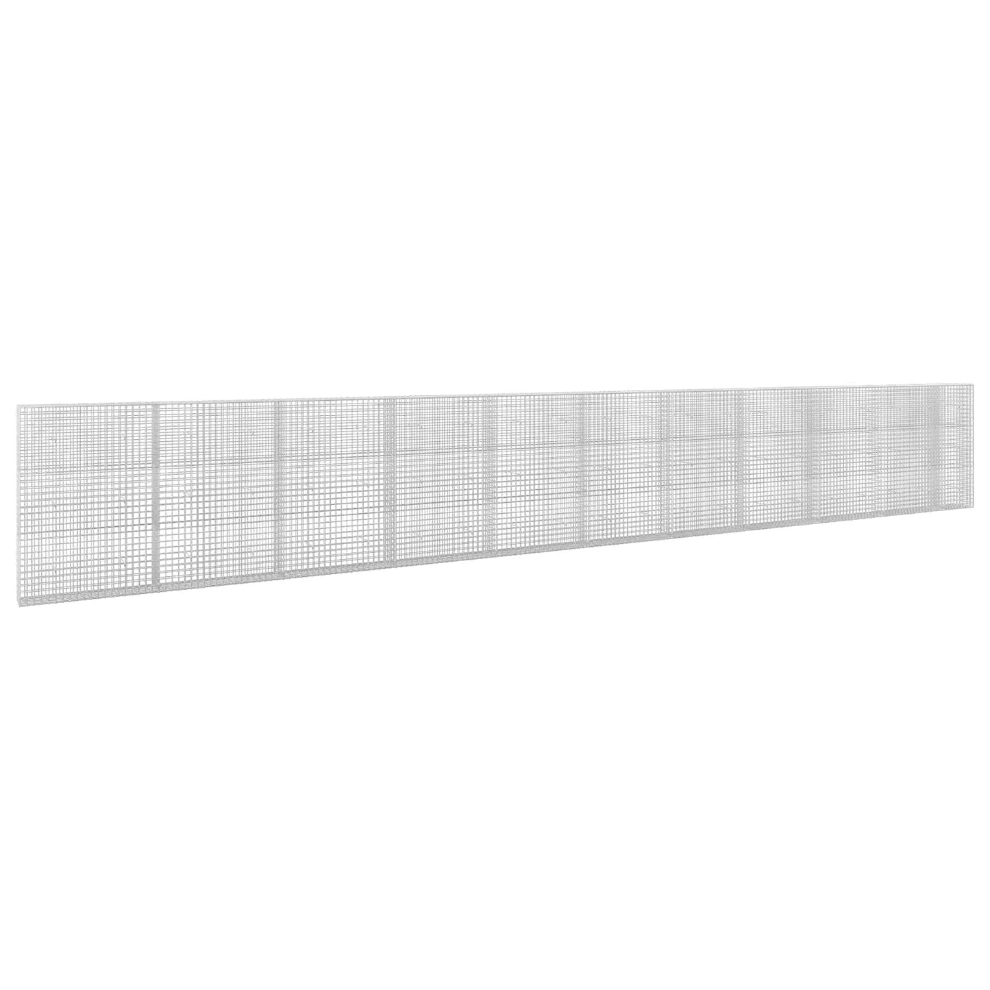 vidaXL Γκαμπιόν με σύρμα 5 mm και πλέγμα 5x5 cm 1050x30x150 εκ.