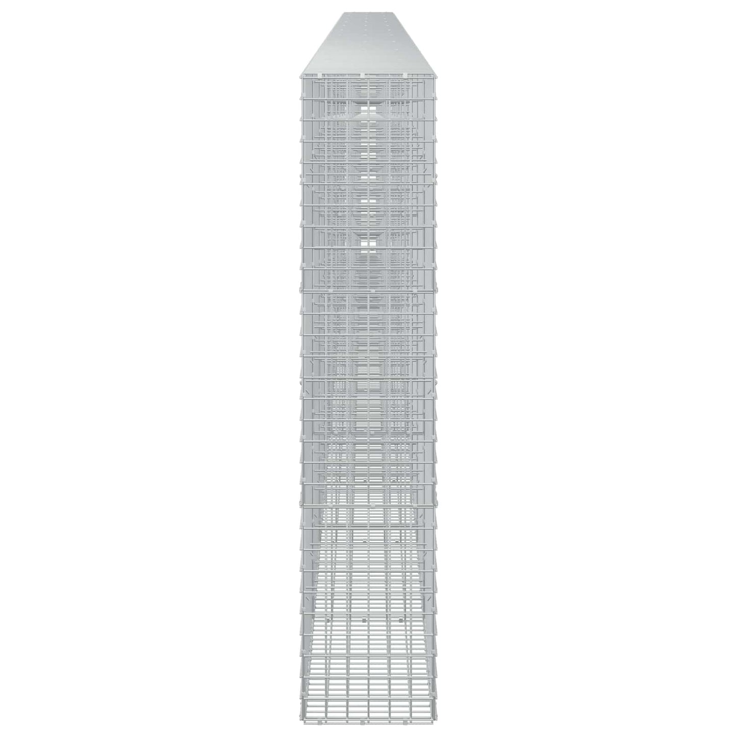 vidaXL Γκαμπιόν με σύρμα 5 mm και πλέγμα 5x5 cm 1050x30x150 εκ.