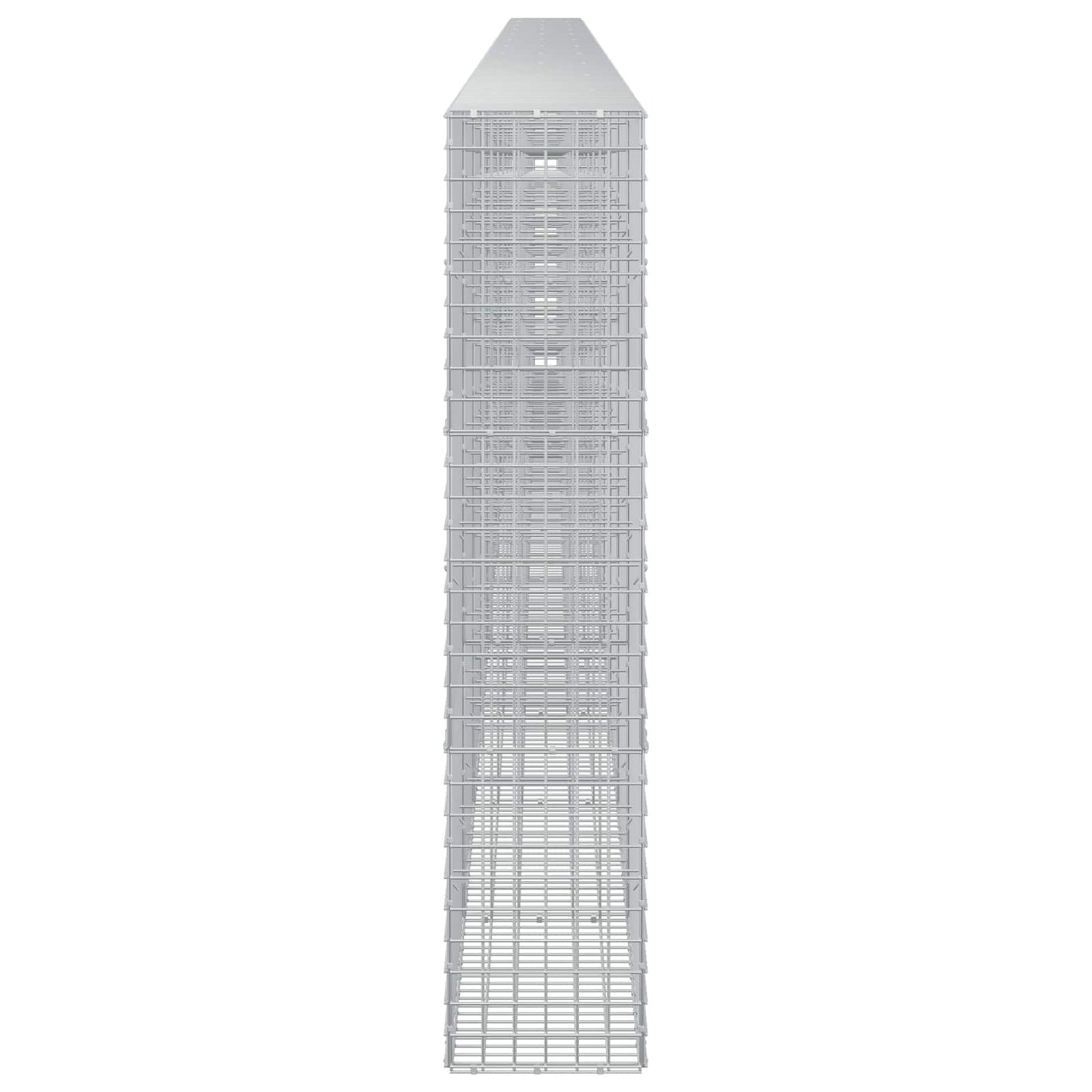 vidaXL Γκαμπιόν με σύρμα 5 mm και πλέγμα 5x5 cm 1100x30x150 εκ