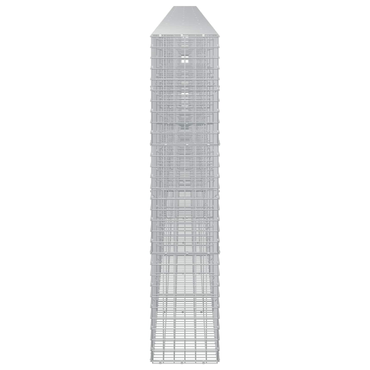 vidaXL Γκαμπιόν με σύρμα 5 mm και πλέγμα 5x5 cm 1200x30x150 εκ