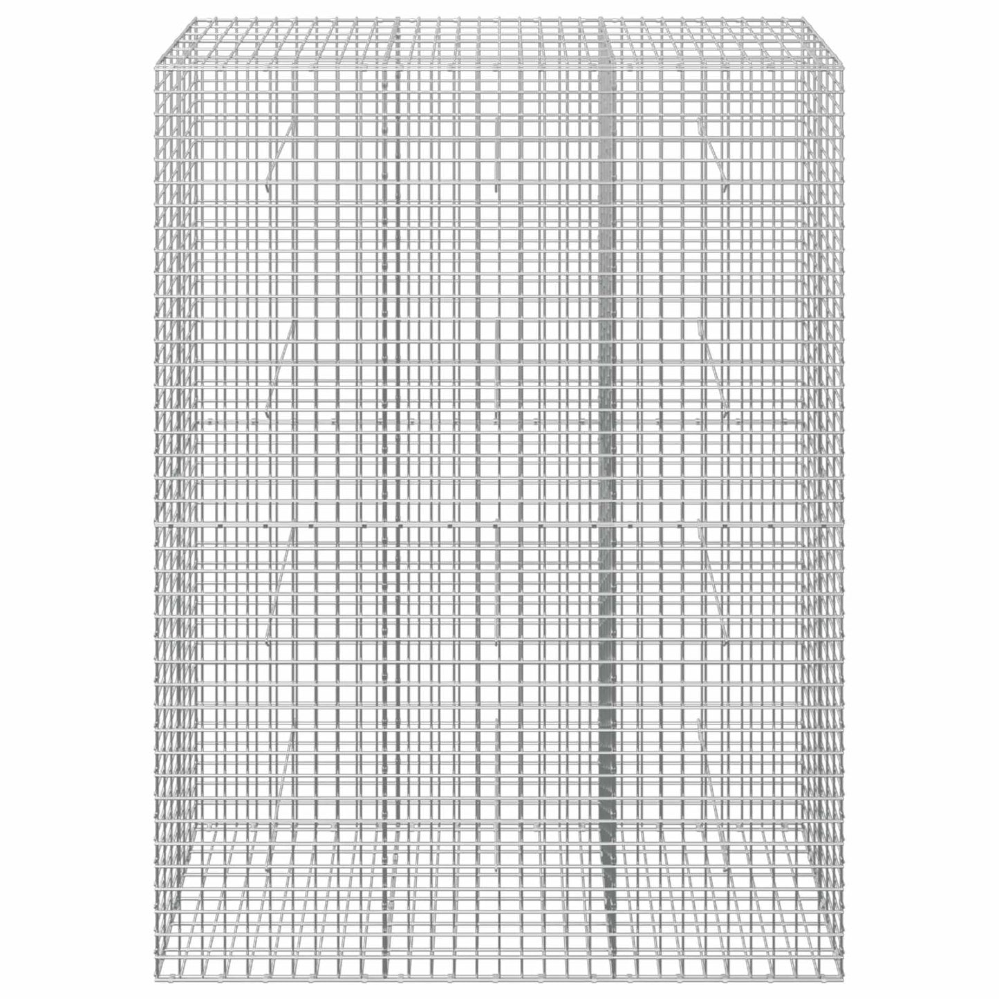 vidaXL Γκαμπιόν με σύρμα 5 mm και πλέγμα 5x5 cm 150x30x200 εκ