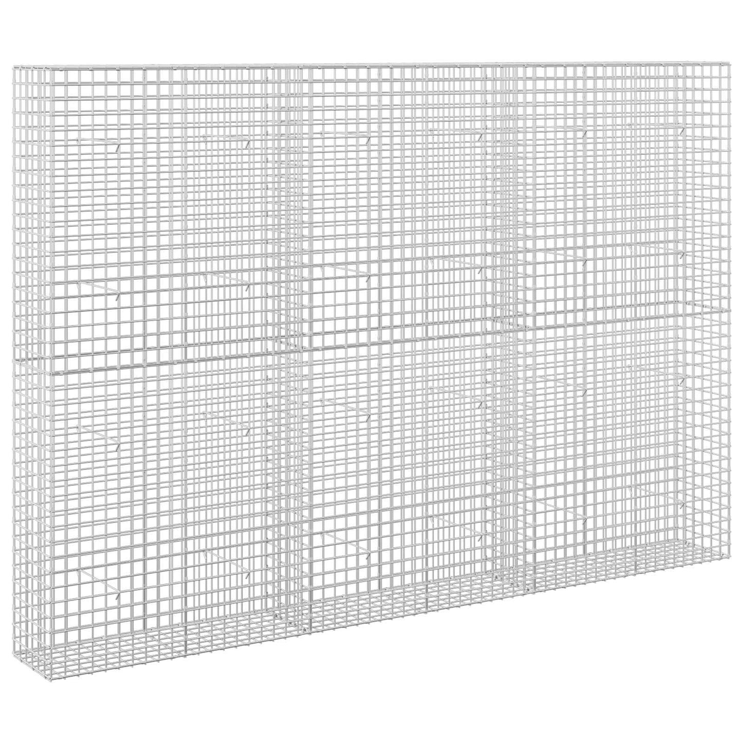 vidaXL Γκαμπιόν με σύρμα 5 mm και πλέγμα 5x5 cm 300x30x200 εκ
