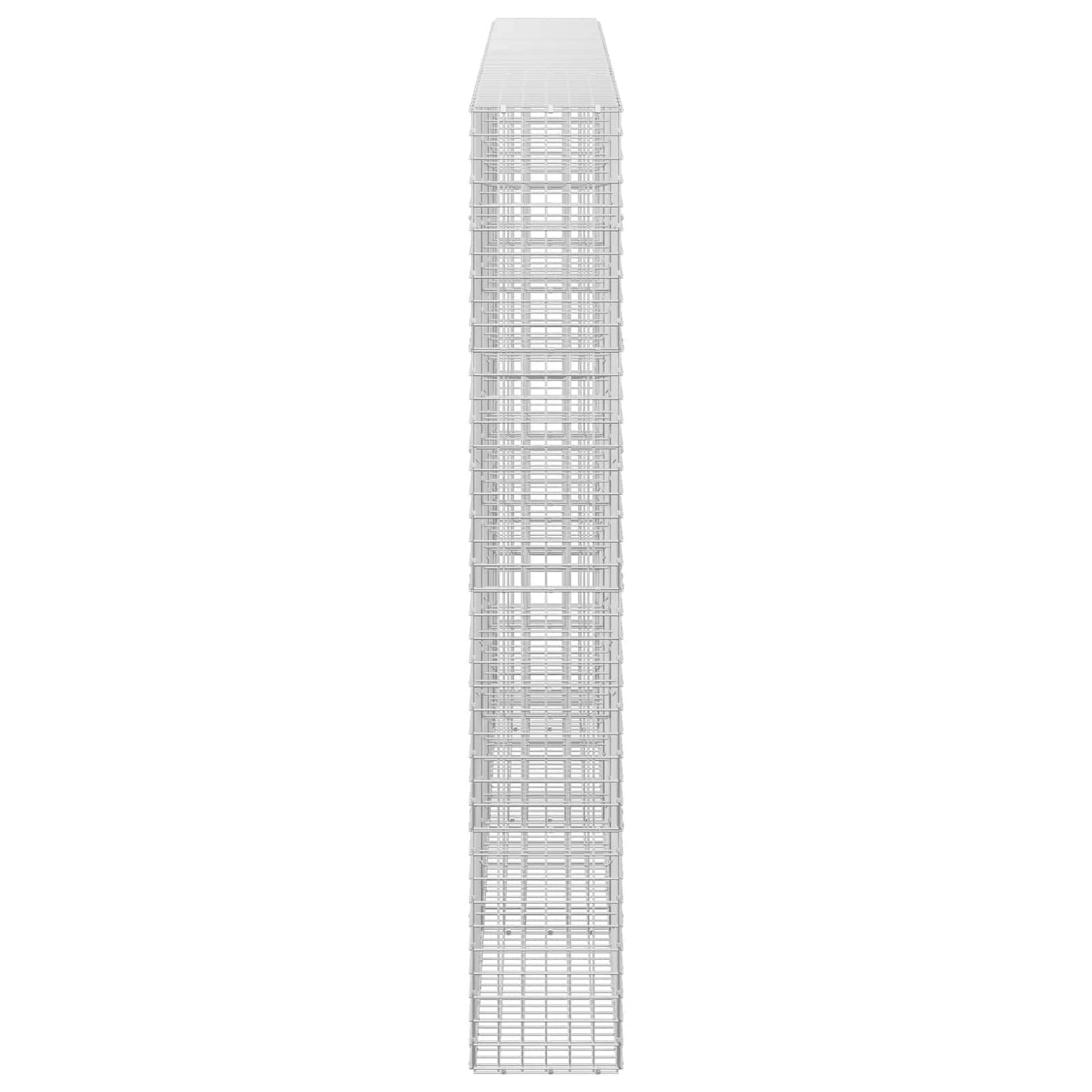 vidaXL Γκαμπιόν με σύρμα 5 mm και πλέγμα 5x5 cm 350x30x200 εκ