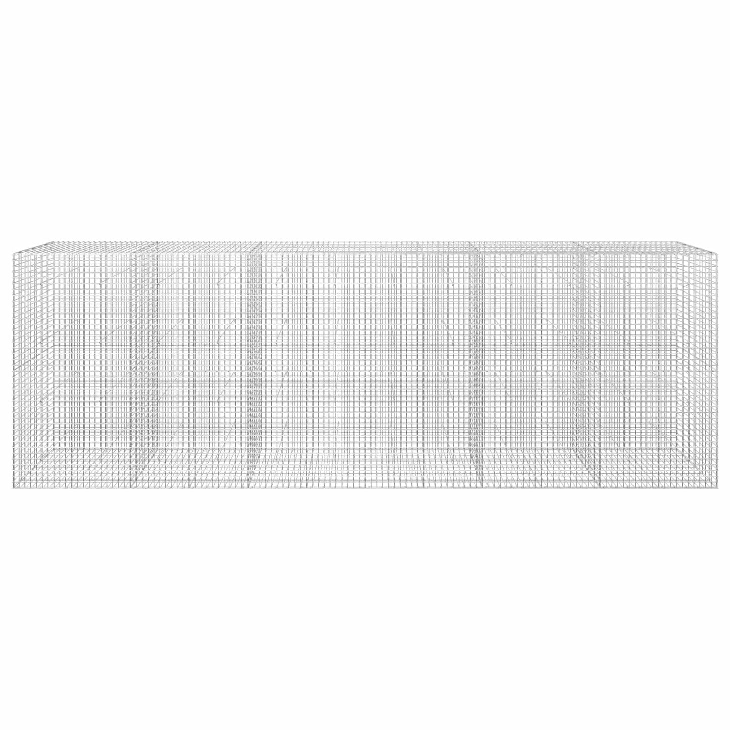 vidaXL Γκαμπιόν με σύρμα 5 mm και πλέγμα 5x5 cm 600x30x200 εκ