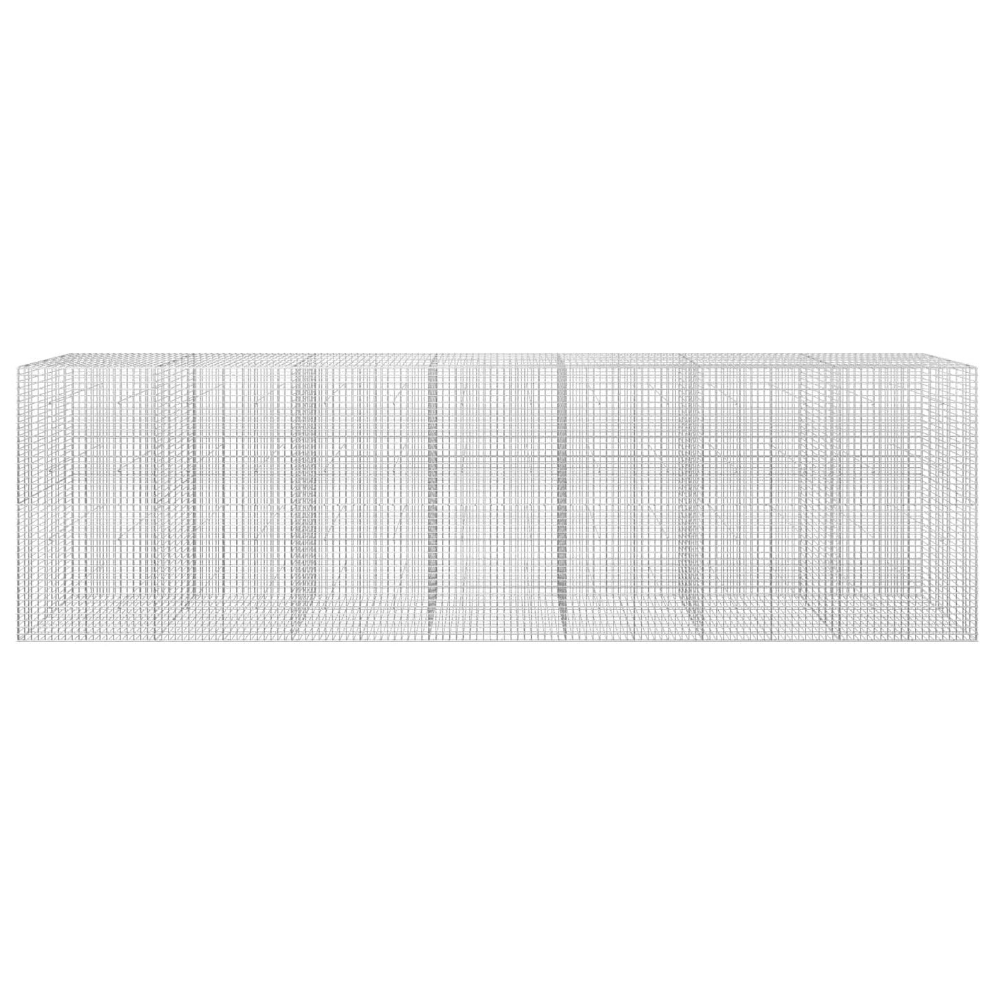 vidaXL Γκαμπιόν με σύρμα 5 mm και πλέγμα 5x5 cm 700x30x200 εκ.