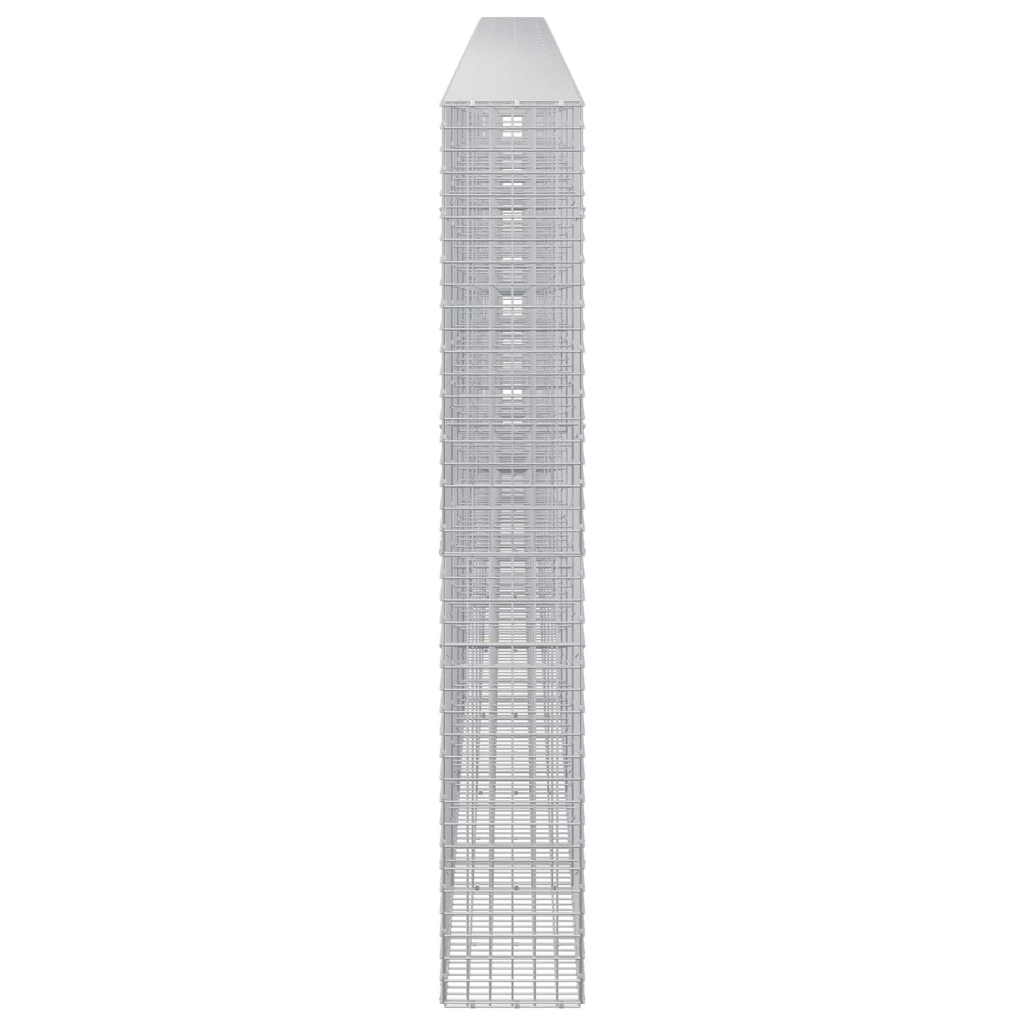 vidaXL Γκαμπιόν με σύρμα 5 mm και πλέγμα 5x5 cm 950x30x200 εκ