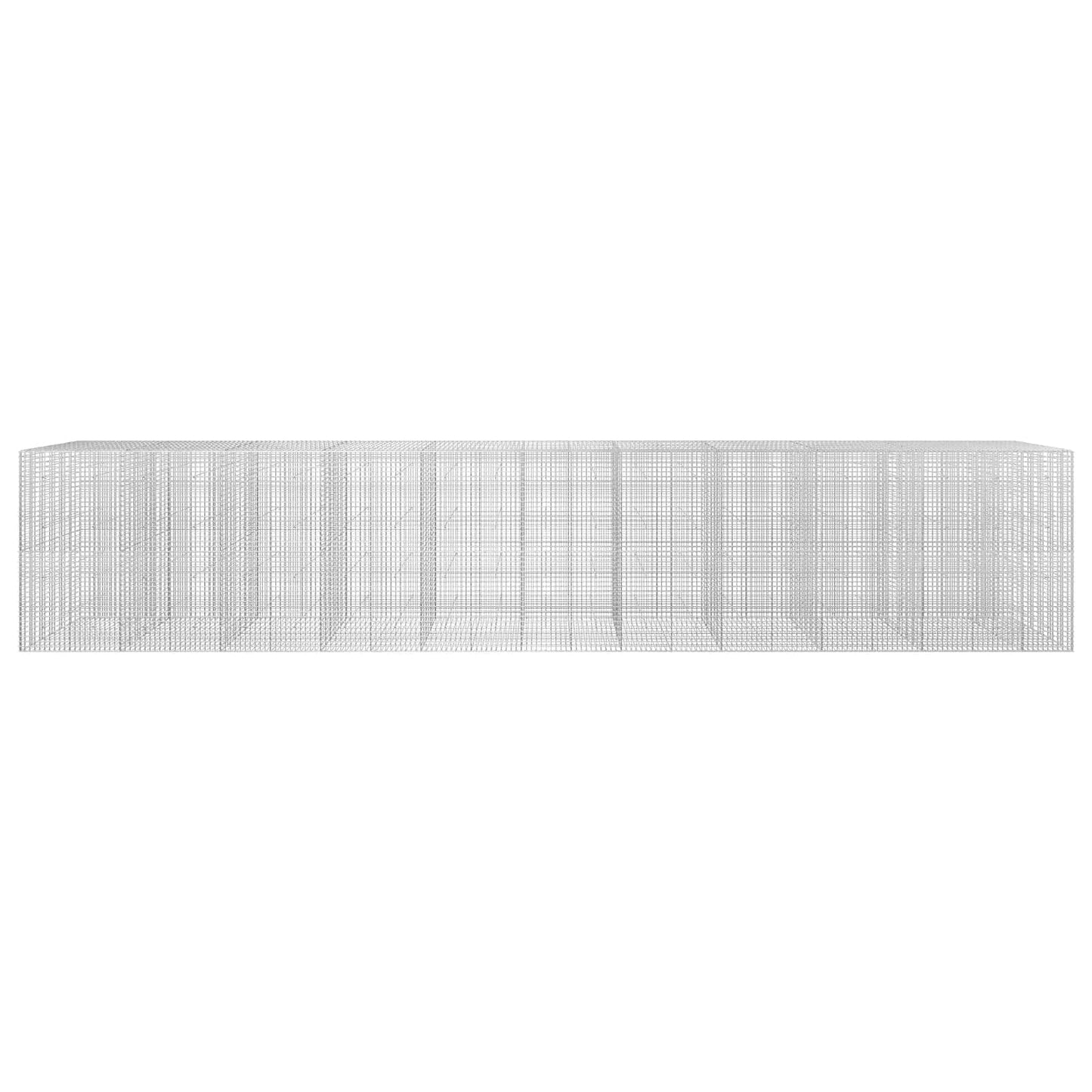 vidaXL Γκαμπιόν με σύρμα 5 mm και πλέγμα 5x5 cm 1050x30x200 εκ