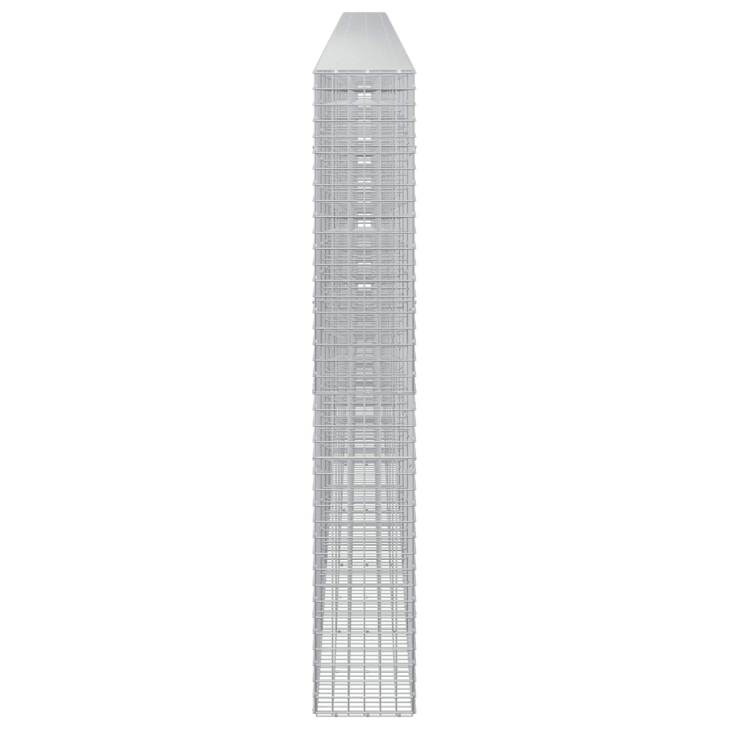 vidaXL Γκαμπιόν με σύρμα 5 mm και πλέγμα 5x5 cm 1050x30x200 εκ