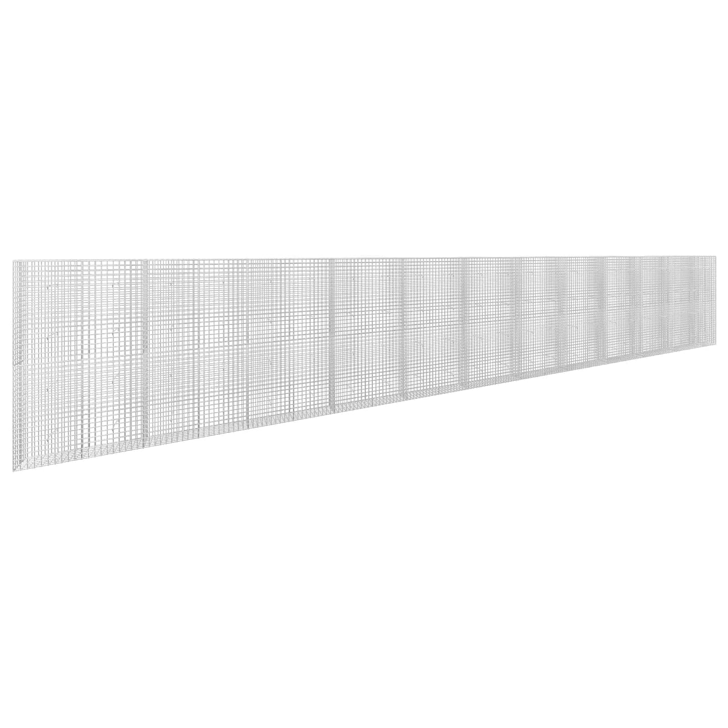 vidaXL Γκαμπιόν με σύρμα 5 mm και πλέγμα 5x5 cm 1150x30x200 εκ