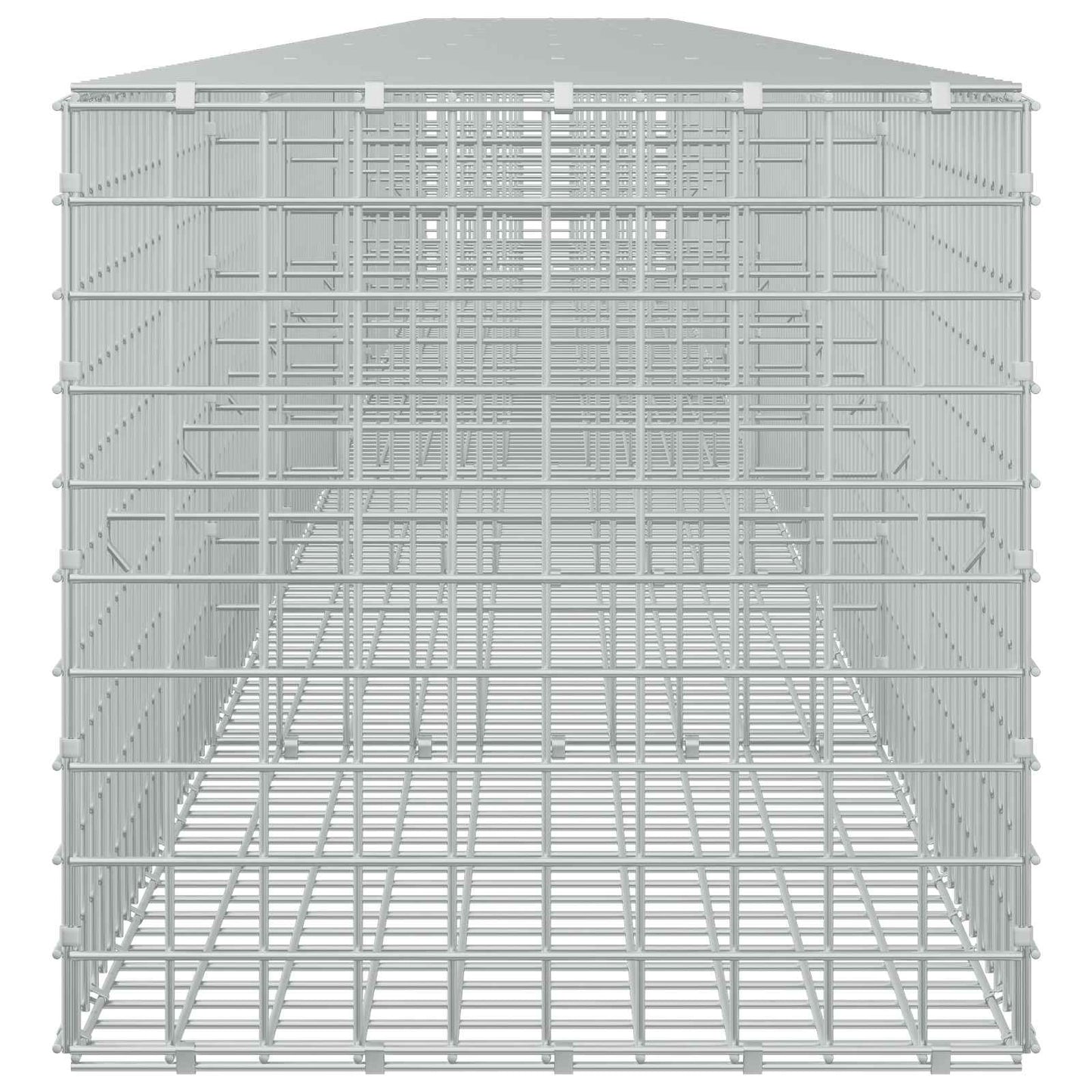 vidaXL Γκαμπιόν με σύρμα 5 mm και πλέγμα 5x5 cm 700x50x50 εκ