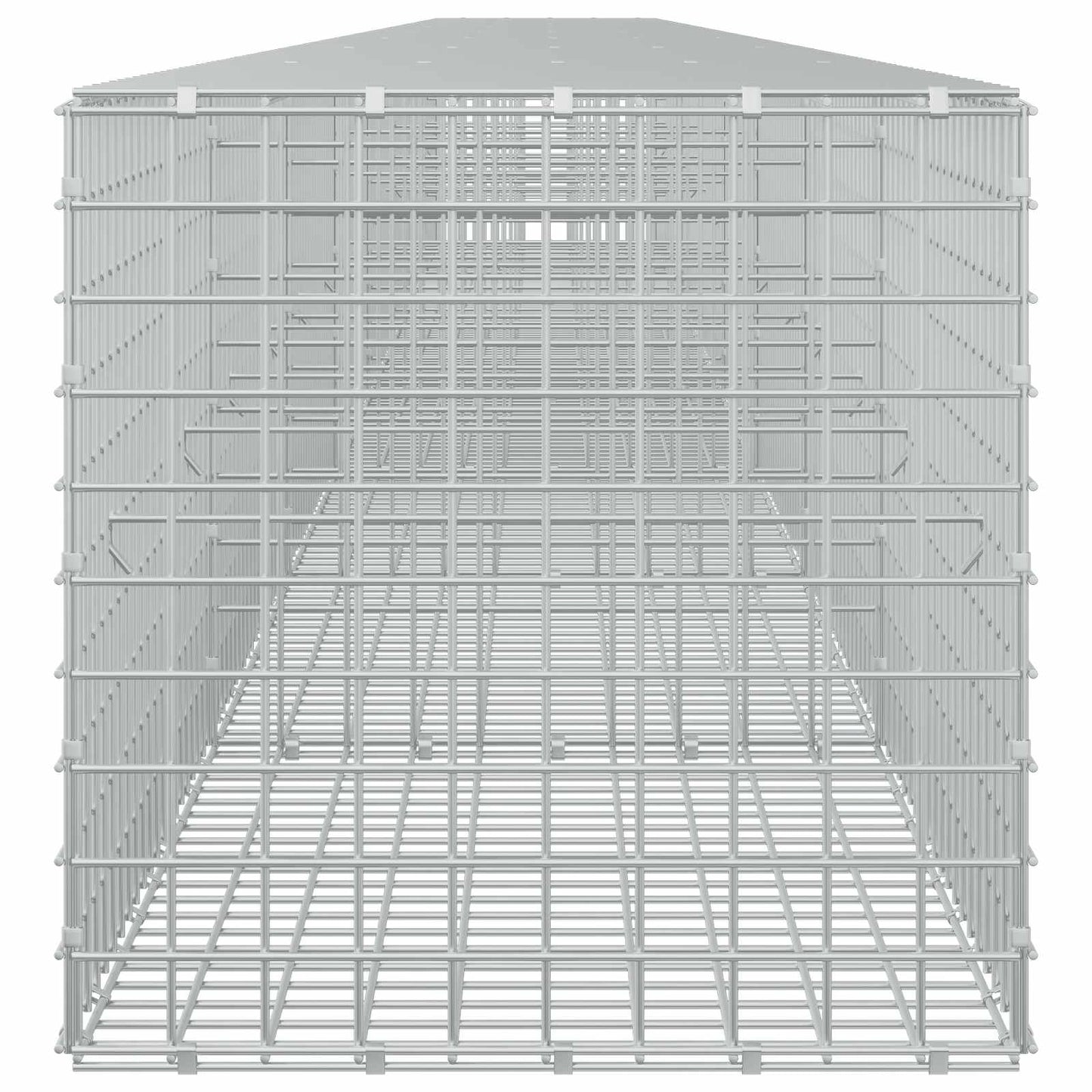 vidaXL Γκαμπιόν με σύρμα 5 mm και πλέγμα 5x5 cm 800x50x50 εκ