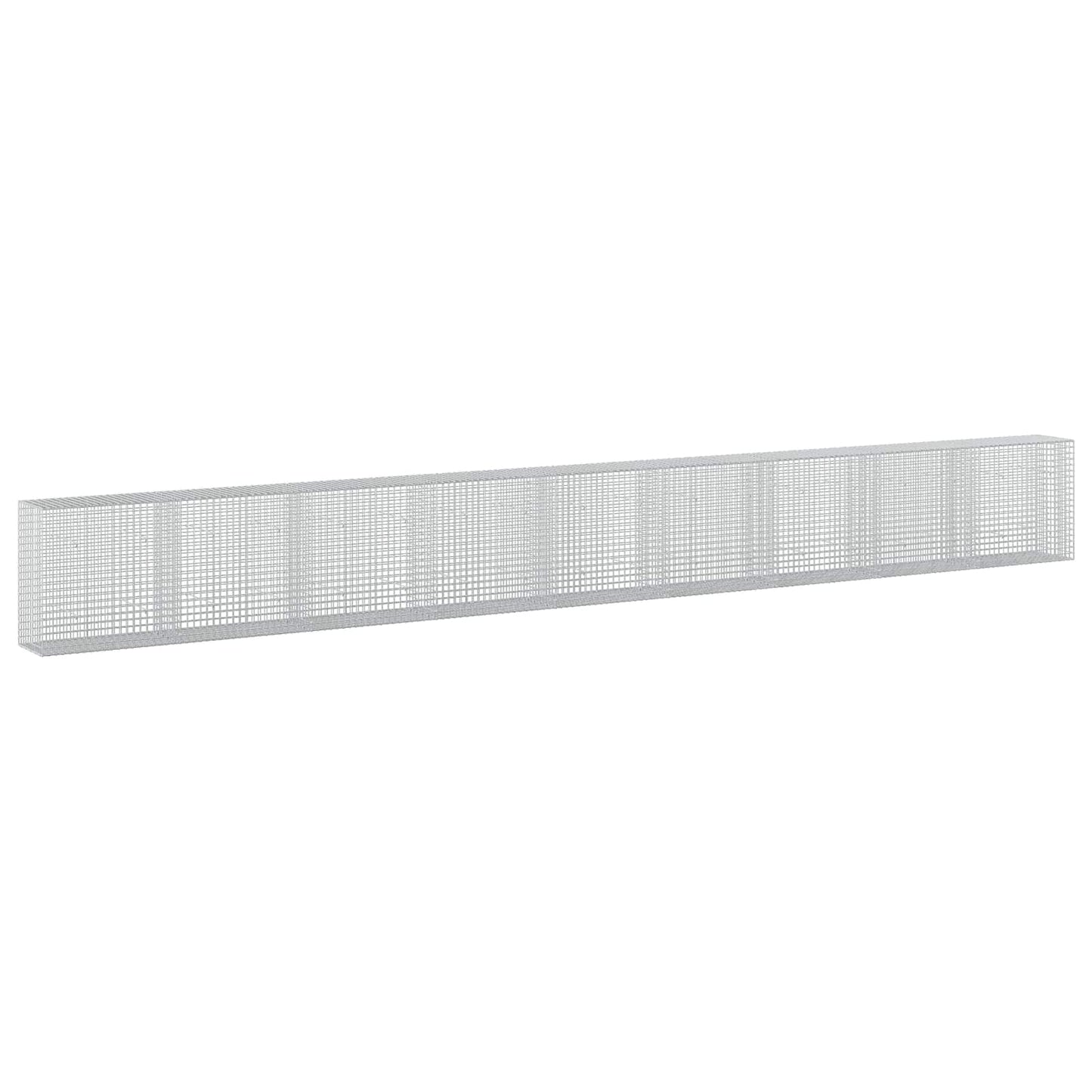 vidaXL Γκαμπιόν με σύρμα 5 mm και πλέγμα 5x5 cm 900x50x100 εκ