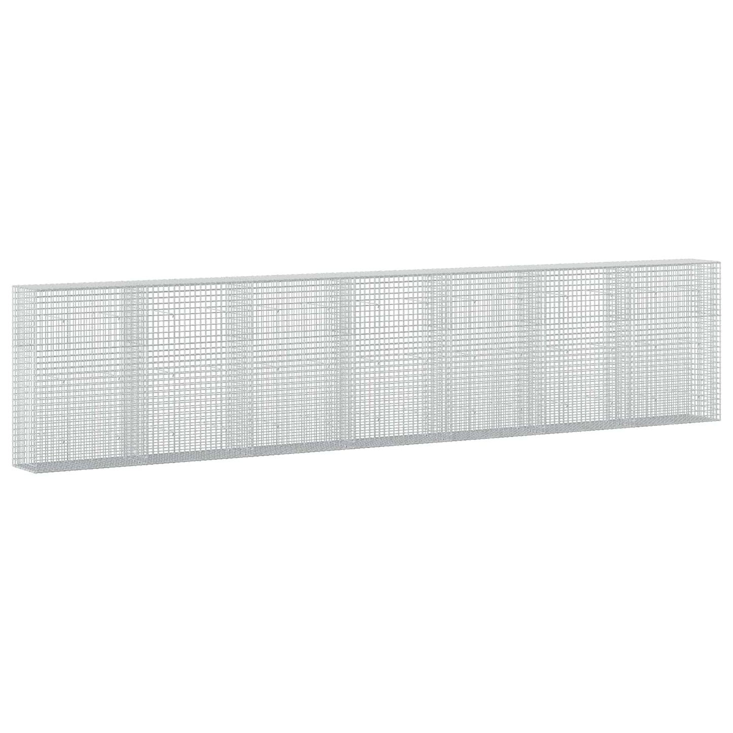 vidaXL Γκαμπιόν με σύρμα 5 mm και πλέγμα 5x5 cm 700x50x150 εκ.