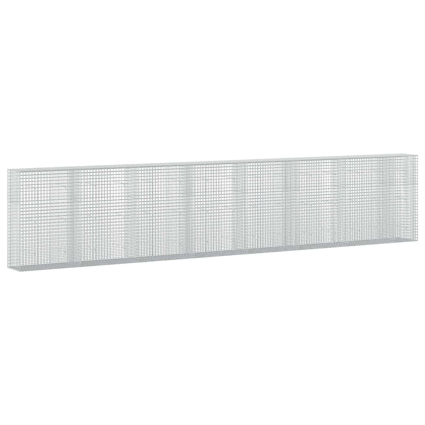 vidaXL Γκαμπιόν με σύρμα 5 mm και πλέγμα 5x5 cm 750x50x150 εκ