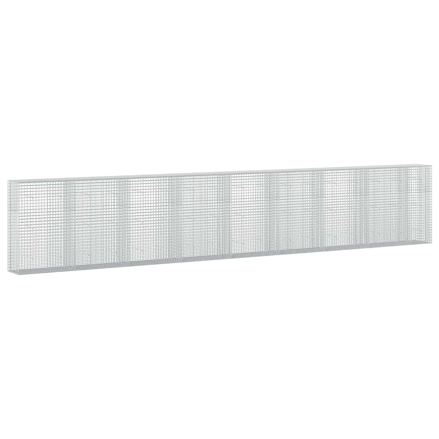 vidaXL Γκαμπιόν με σύρμα 5 mm και πλέγμα 5x5 cm 850x50x150 εκ