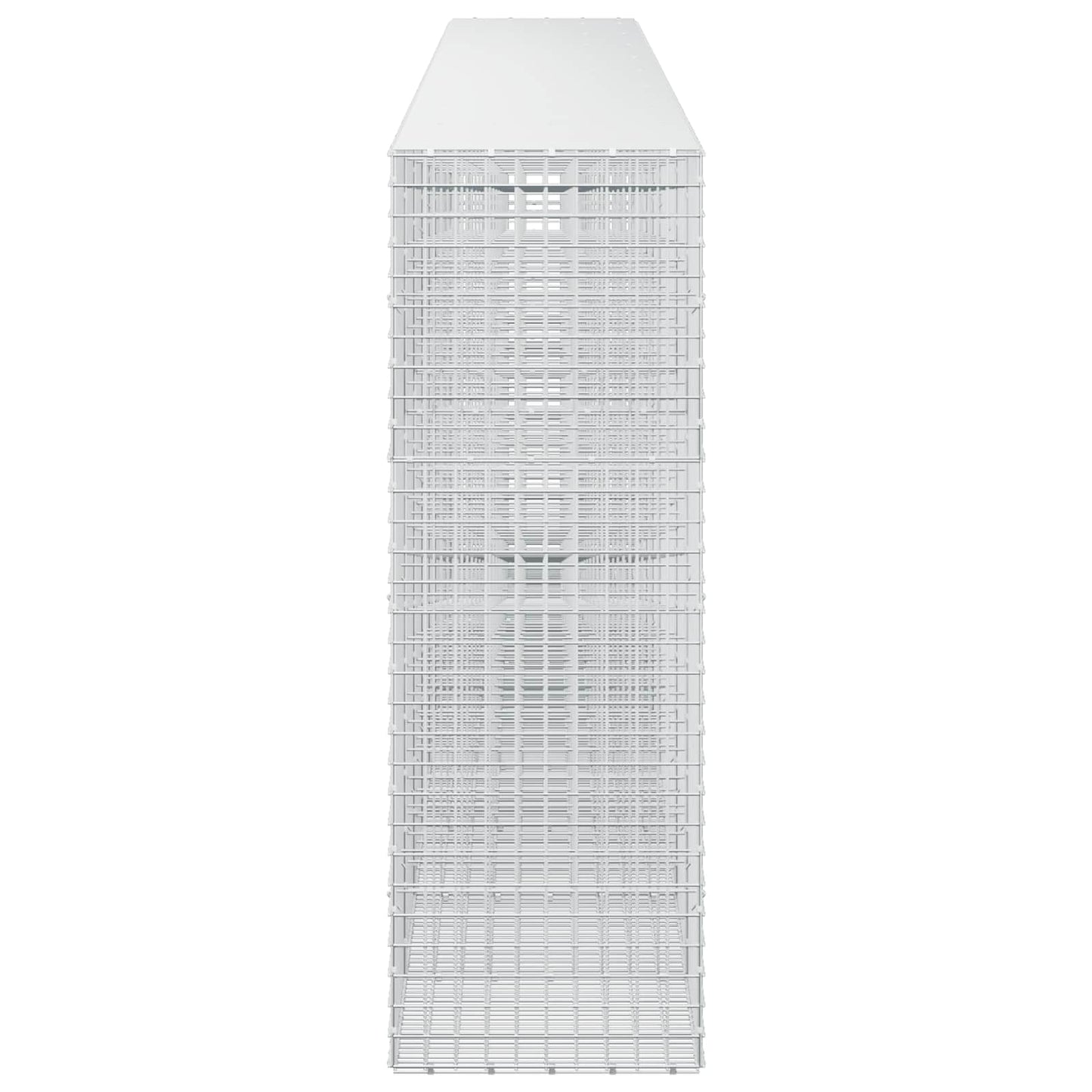 vidaXL Γκαμπιόν με σύρμα 5 mm και πλέγμα 5x5 cm 850x50x150 εκ