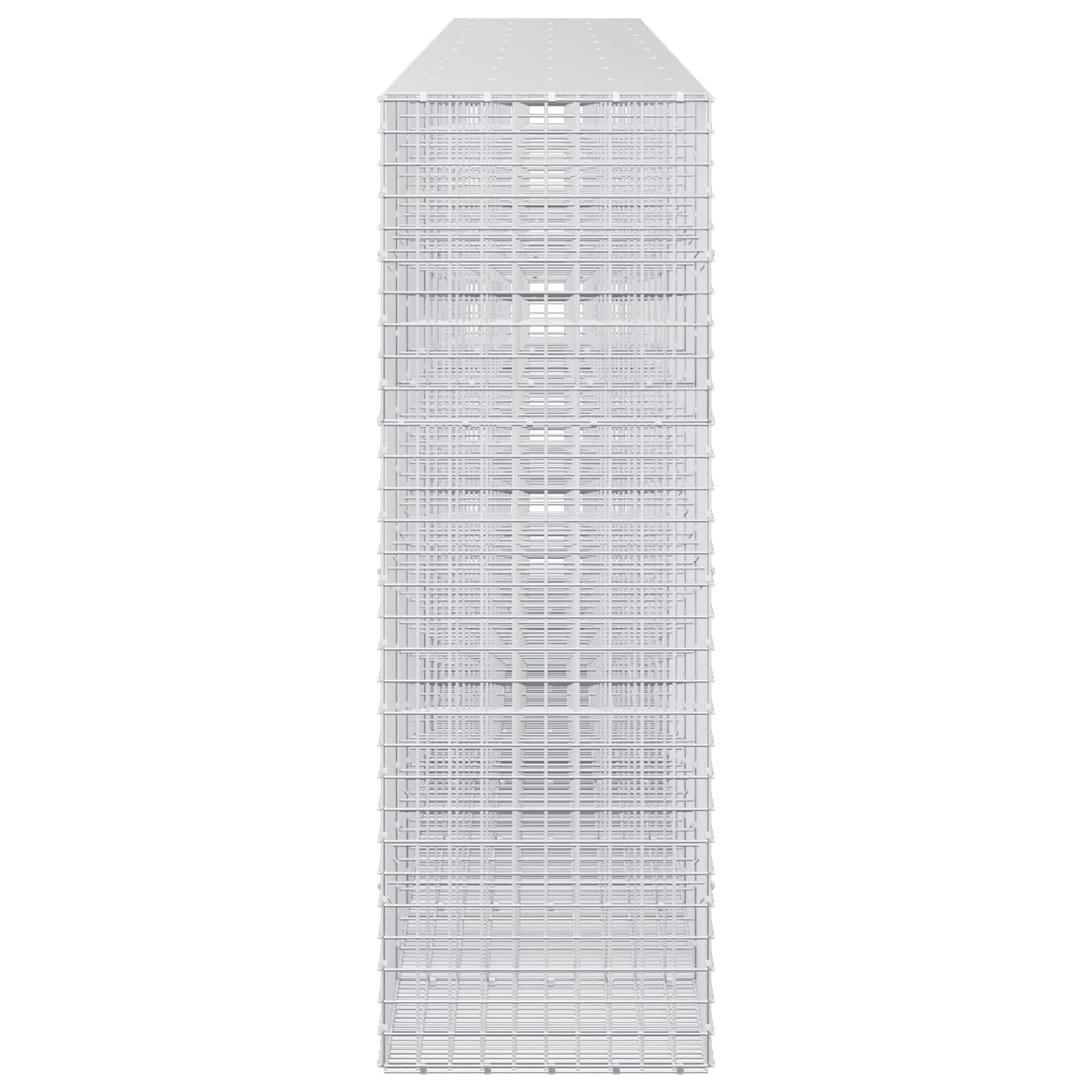 vidaXL Γκαμπιόν με σύρμα 5 mm και πλέγμα 5x5 cm 900x50x150 εκ