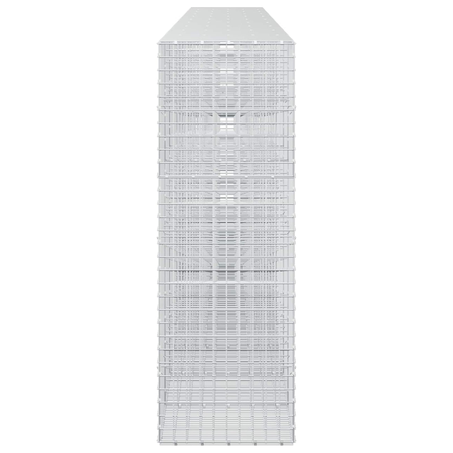 vidaXL Γκαμπιόν με σύρμα 5 mm και πλέγμα 5x5 cm 1000x50x150 εκ