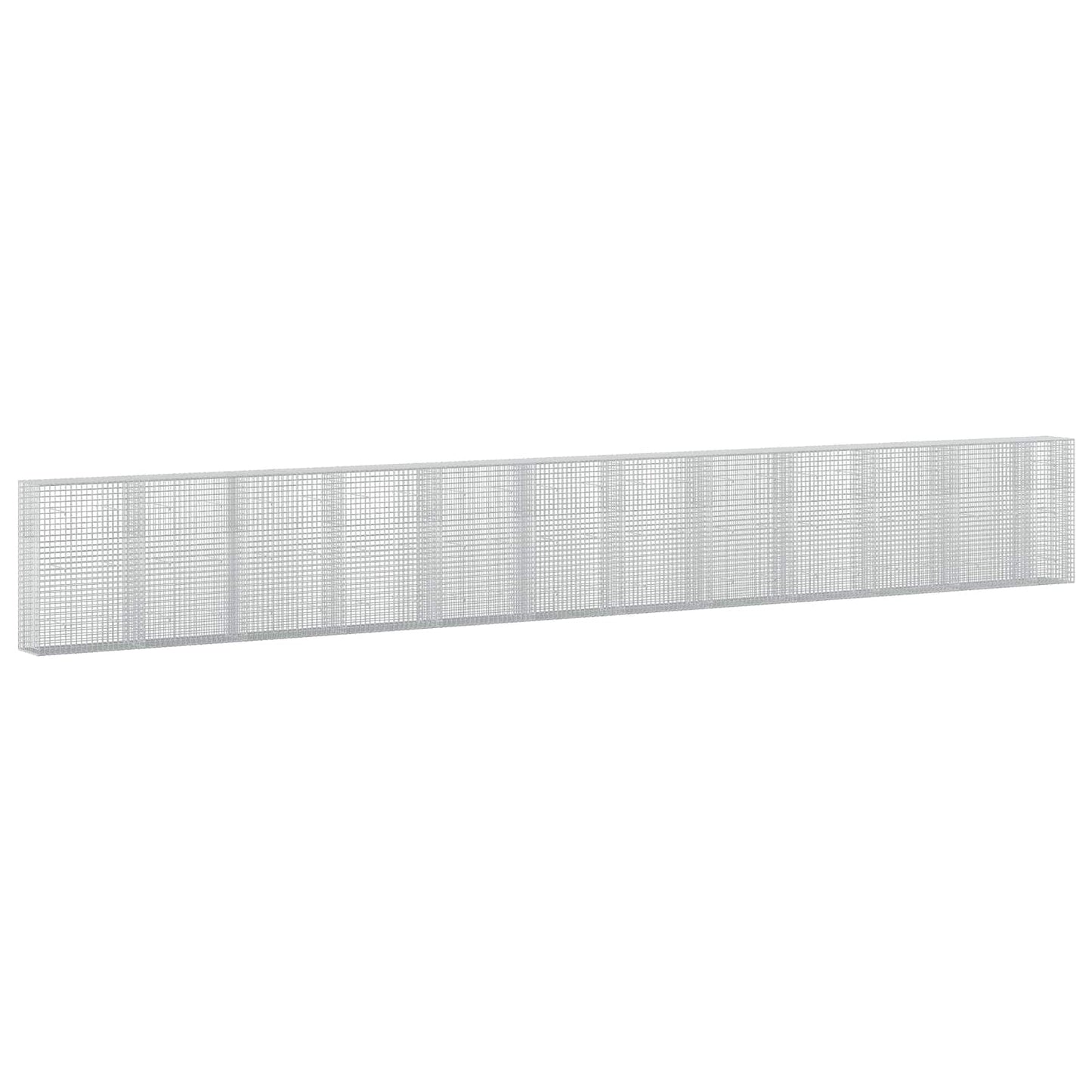 vidaXL Γκαμπιόν με σύρμα 5 mm και πλέγμα 5x5 cm 1150x50x150 εκ