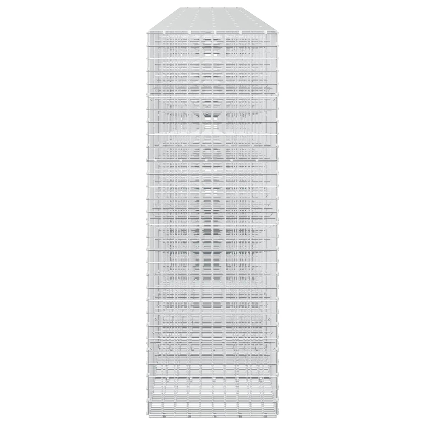 vidaXL Γκαμπιόν με σύρμα 5 mm και πλέγμα 5x5 cm 1150x50x150 εκ