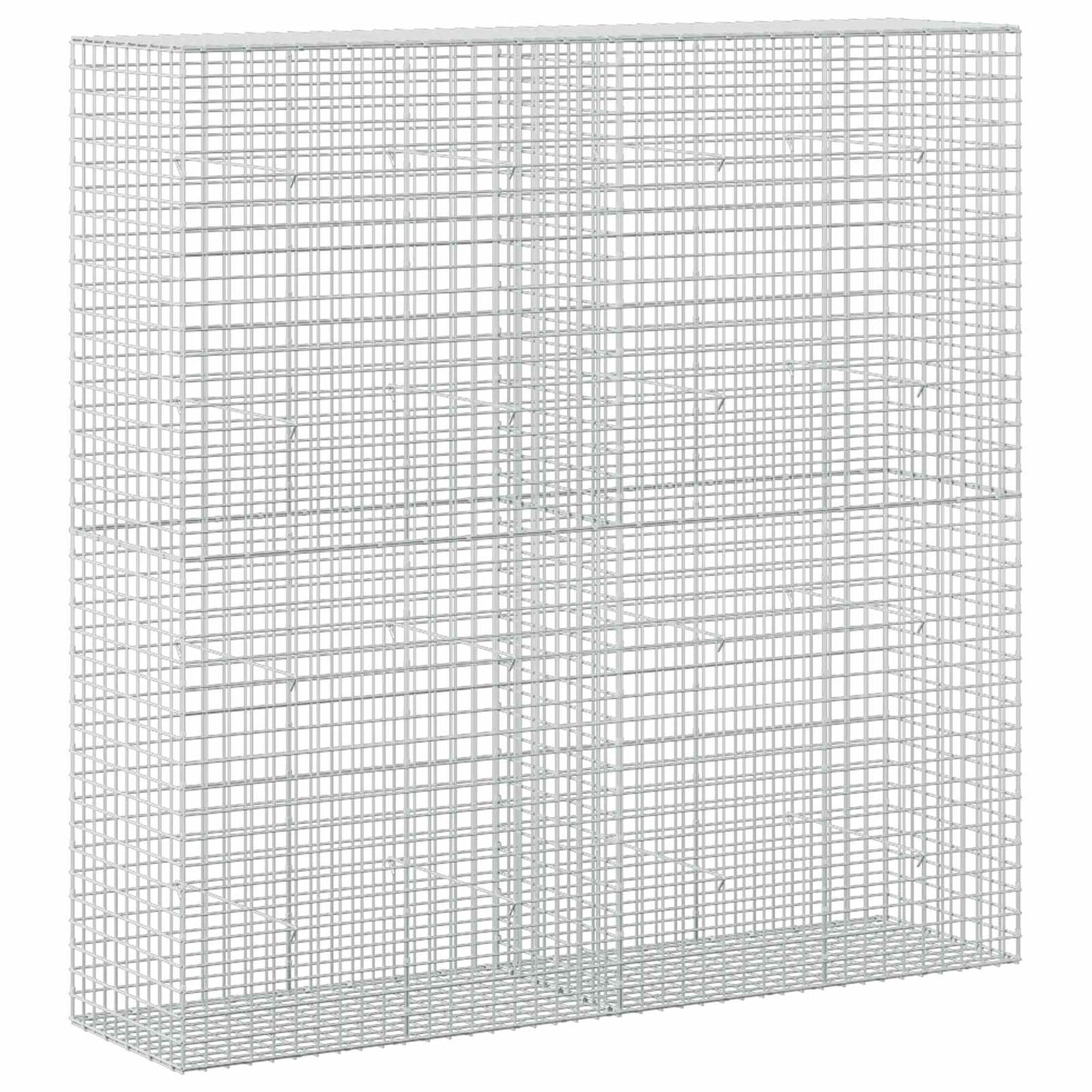 vidaXL Γκαμπιόν με σύρμα 5 mm και πλέγμα 5x5 cm 200x50x200 εκ