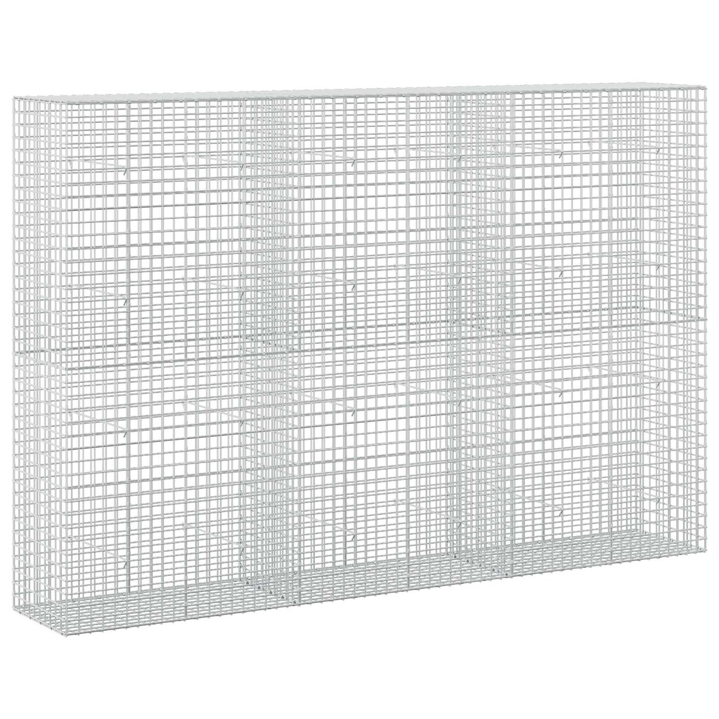 vidaXL Γκαμπιόν με σύρμα 5 mm και πλέγμα 5x5 cm 300x50x200 εκ