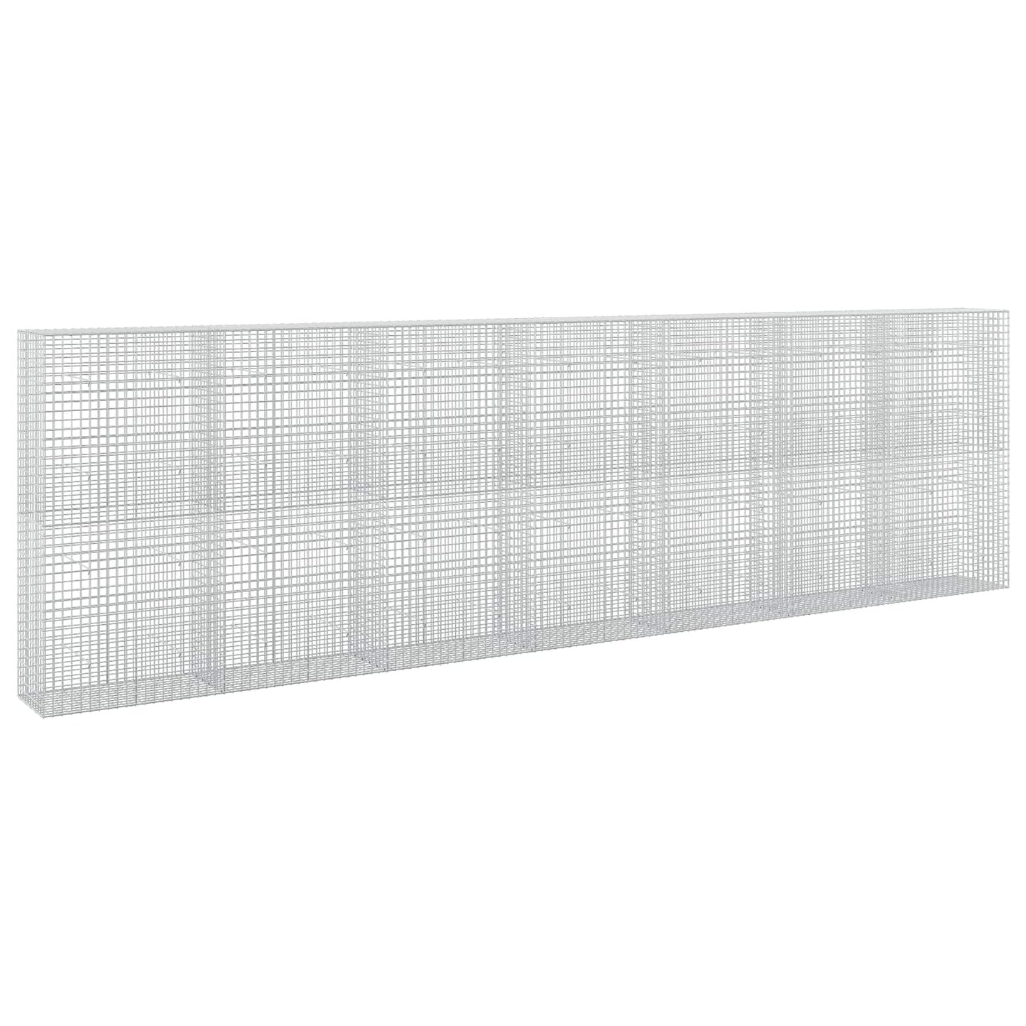 vidaXL Γκαμπιόν με σύρμα 5 mm και πλέγμα 5x5 cm 700x50x200 εκ