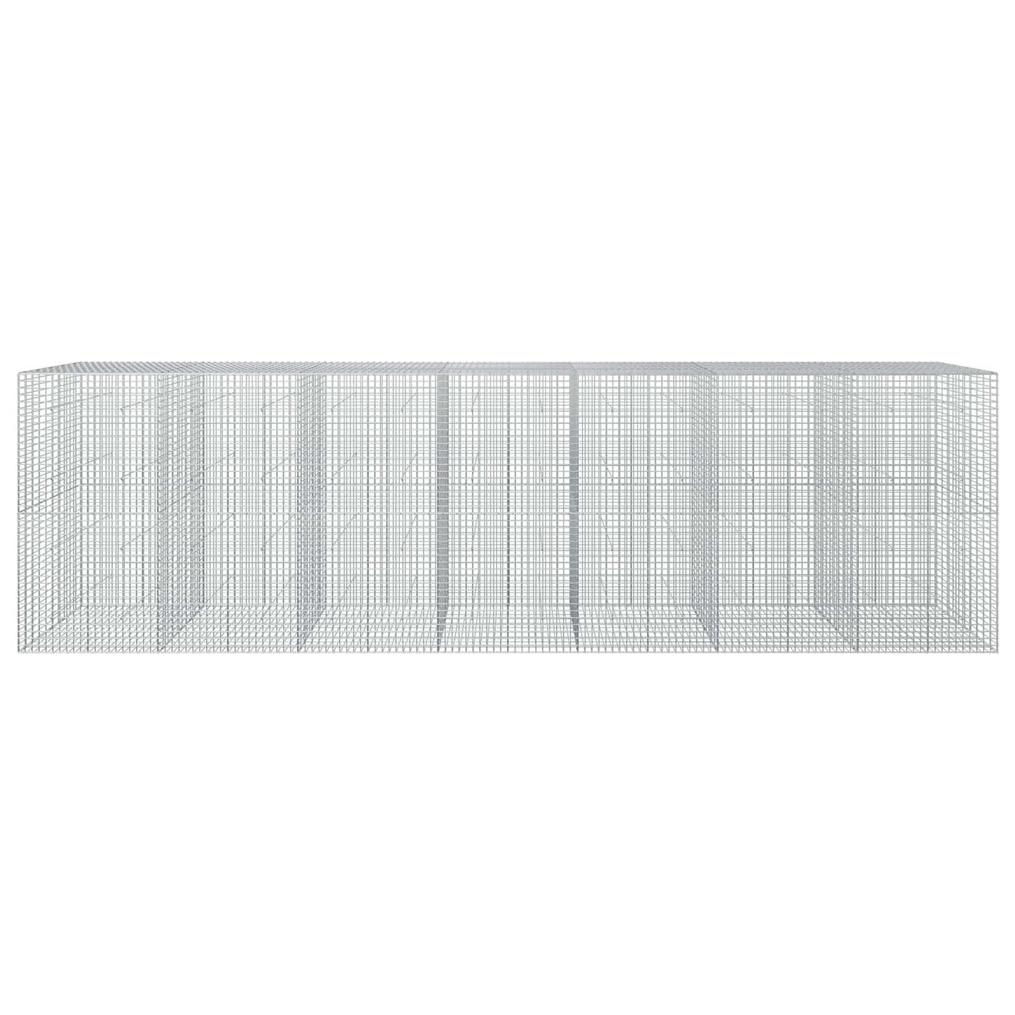 vidaXL Γκαμπιόν με σύρμα 5 mm και πλέγμα 5x5 cm 700x50x200 εκ