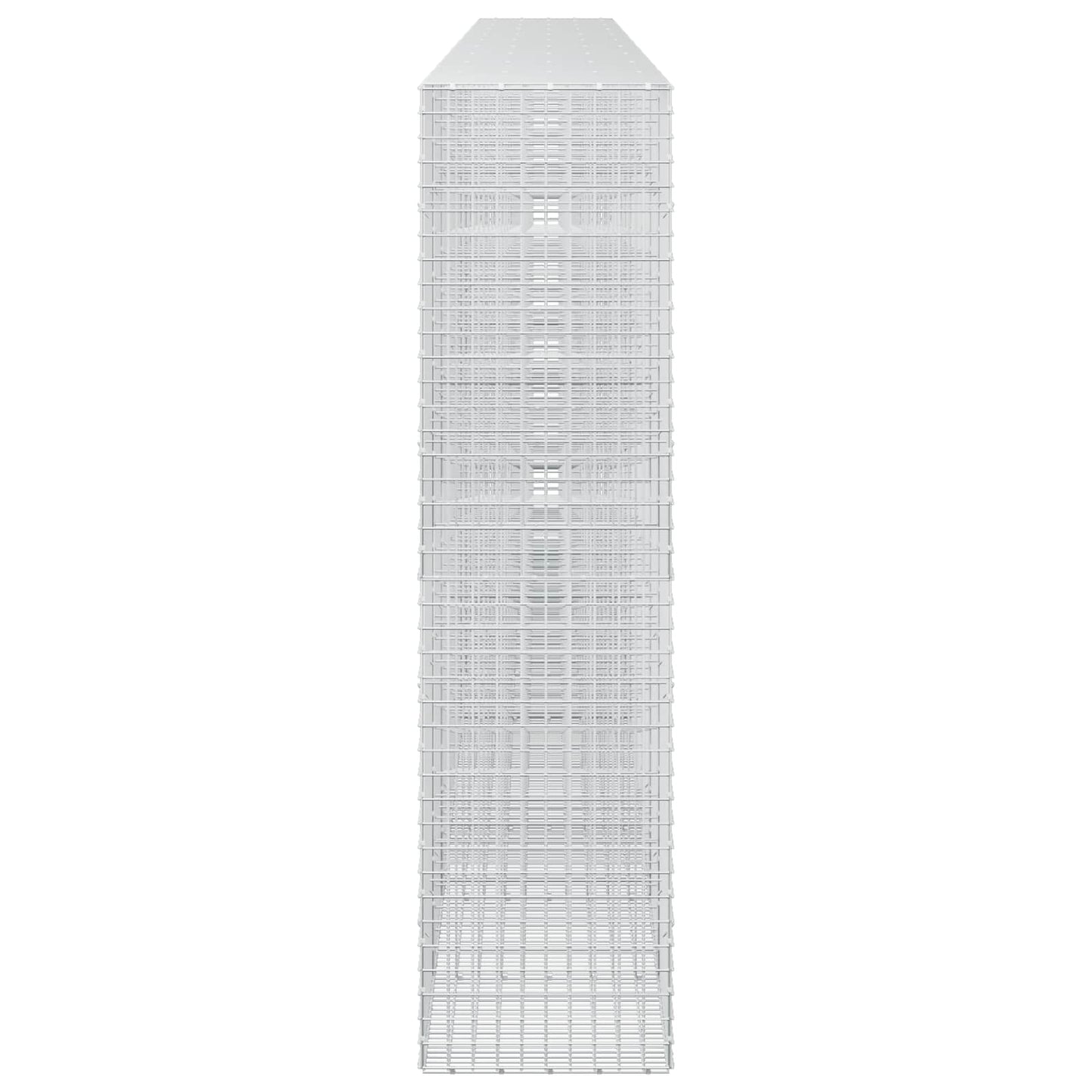 vidaXL Γκαμπιόν με σύρμα 5 mm και πλέγμα 5x5 cm 950x50x200 εκ