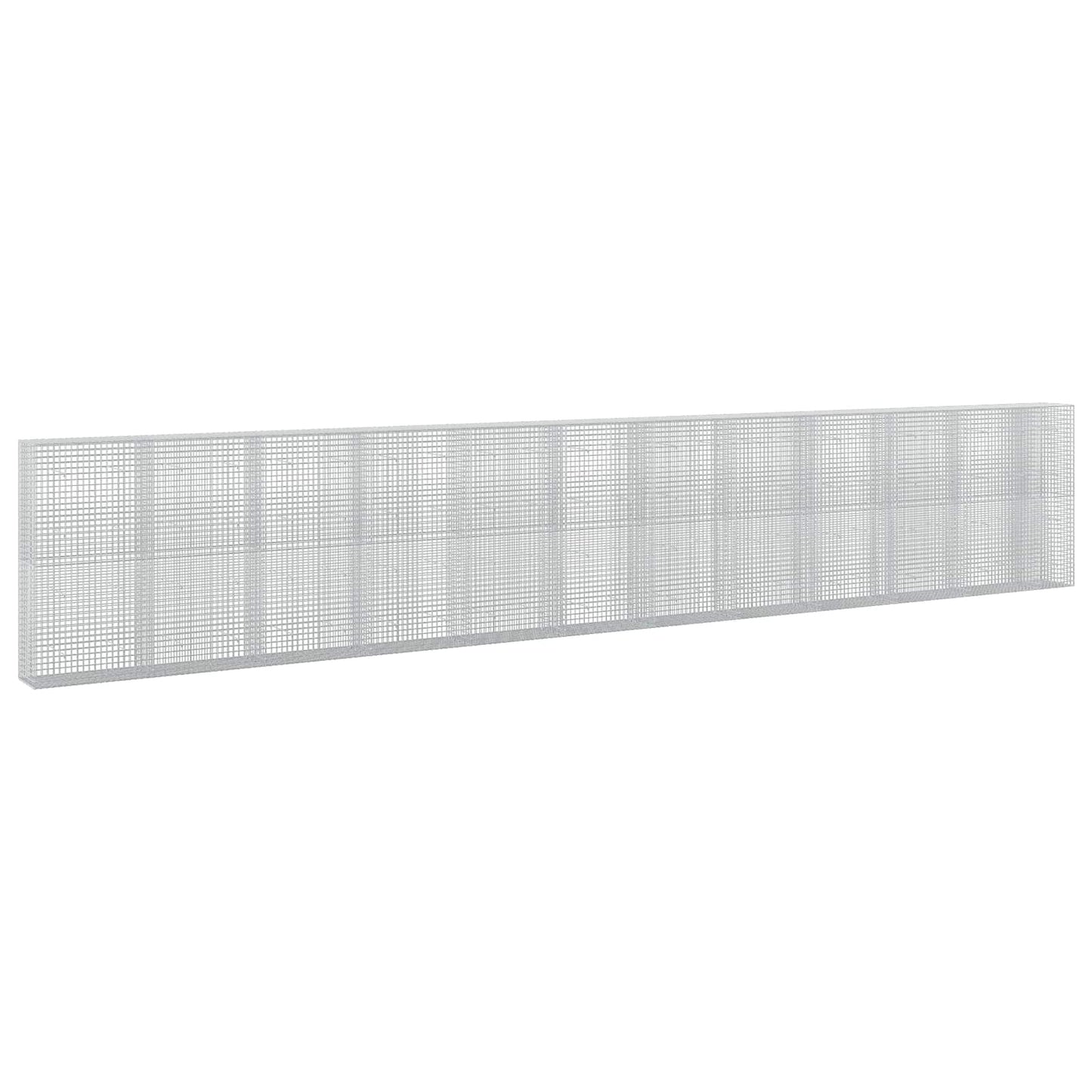 vidaXL Γκαμπιόν με σύρμα 5 mm και πλέγμα 5x5 cm 1150x50x200 εκ