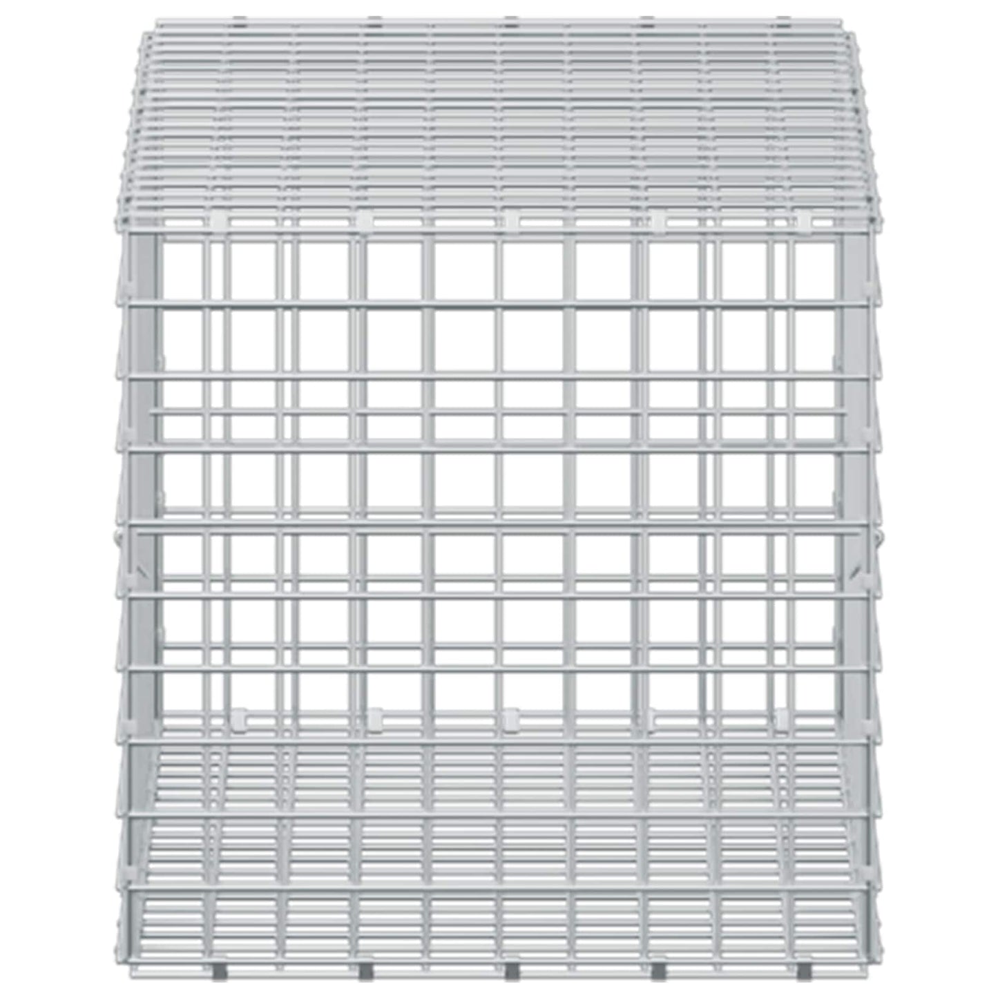 vidaXL Γκαμπιόν με σύρμα 5 mm και πλέγμα 5x5 cm 50x100x50 εκ
