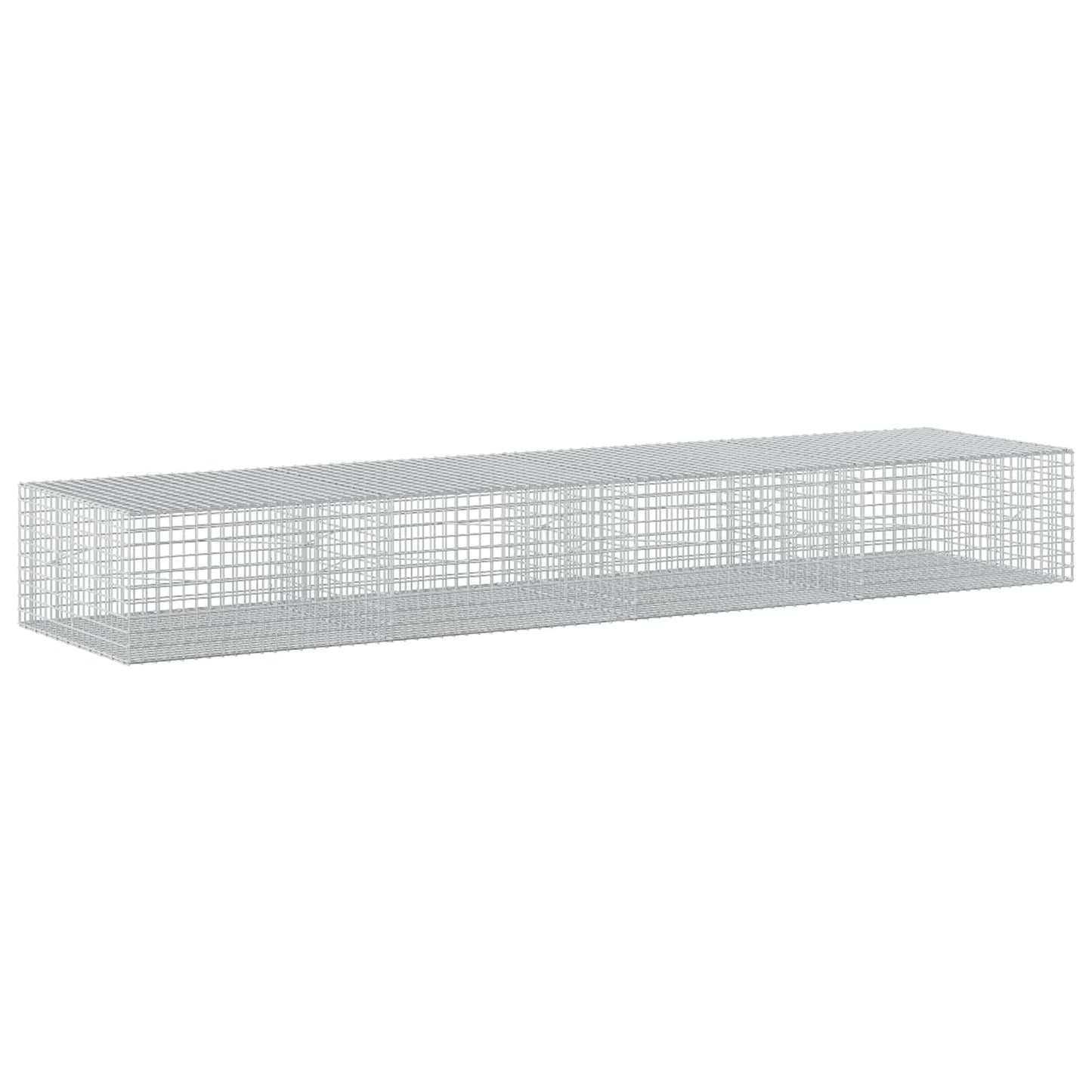 vidaXL Γκαμπιόν με σύρμα 5 mm και πλέγμα 5x5 cm 400x100x50 εκ.