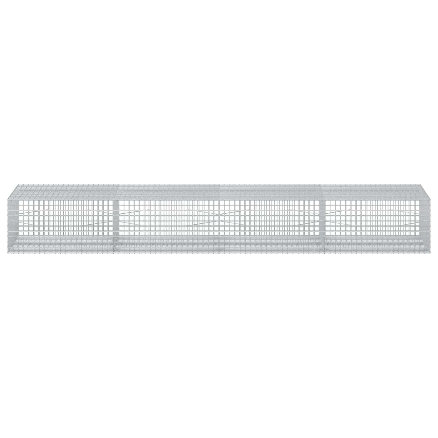 vidaXL Γκαμπιόν με σύρμα 5 mm και πλέγμα 5x5 cm 400x100x50 εκ.