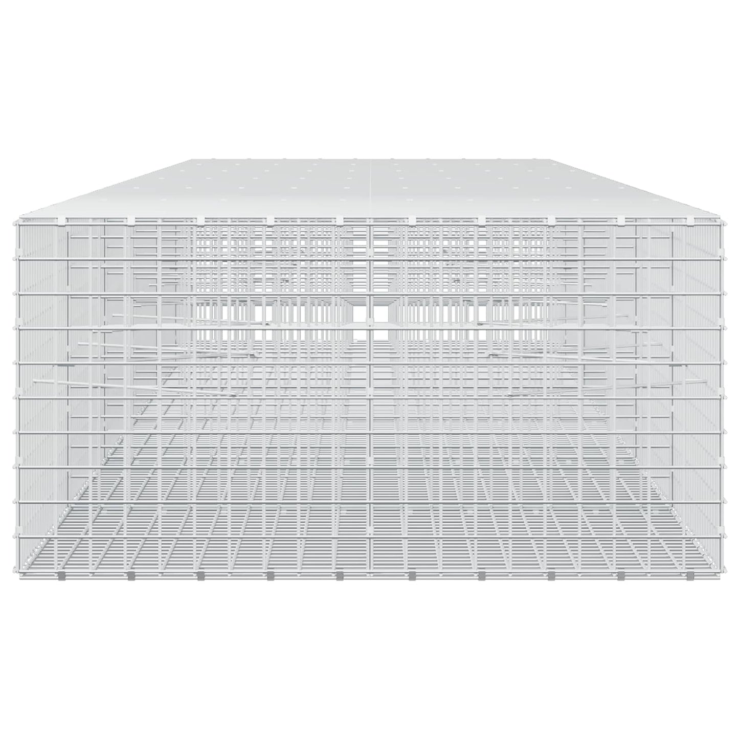 vidaXL Γκαμπιόν με σύρμα 5 mm και πλέγμα 5x5 cm 600x100x50 εκ.