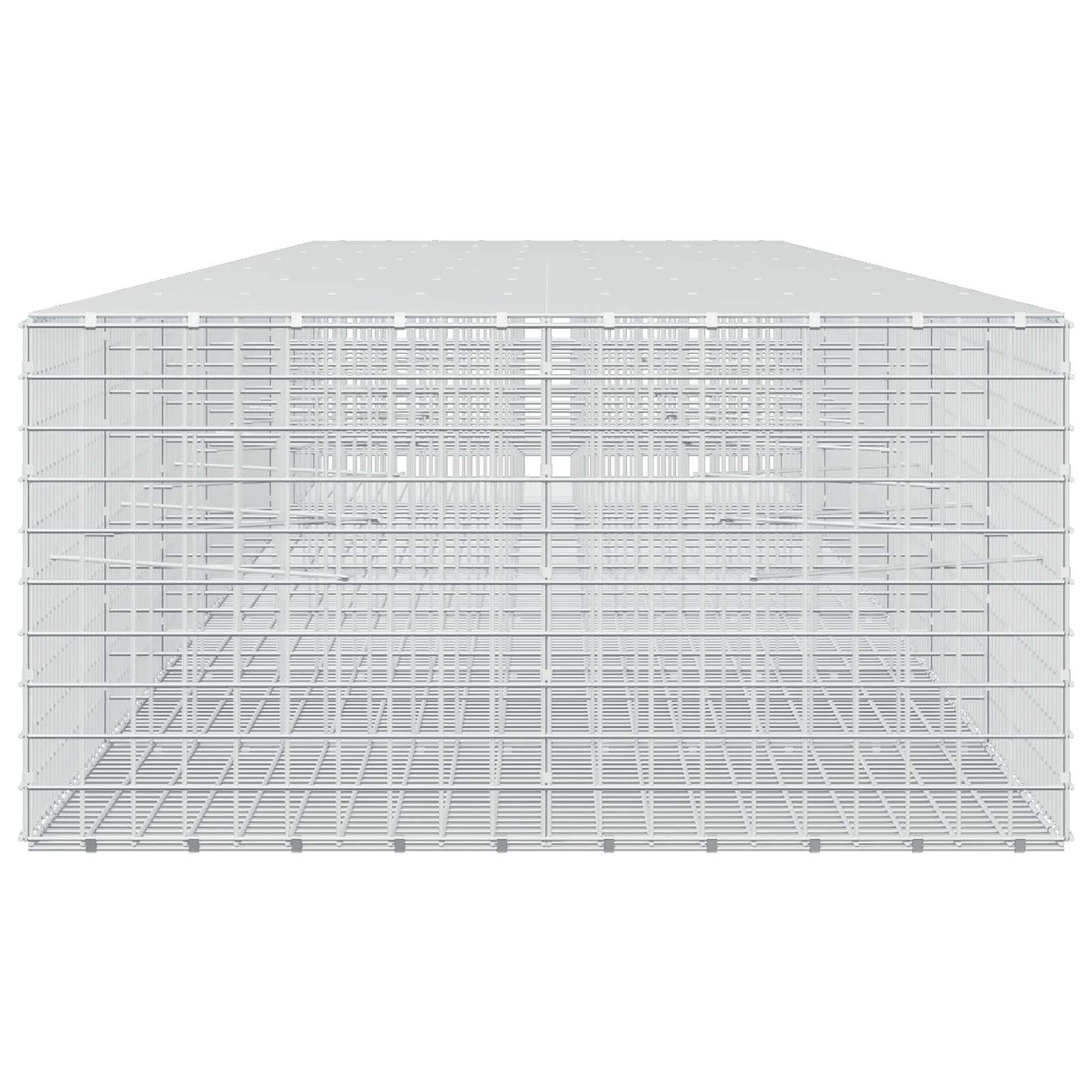 vidaXL Γκαμπιόν με σύρμα 5 mm και πλέγμα 5x5 cm 700x100x50 εκ.