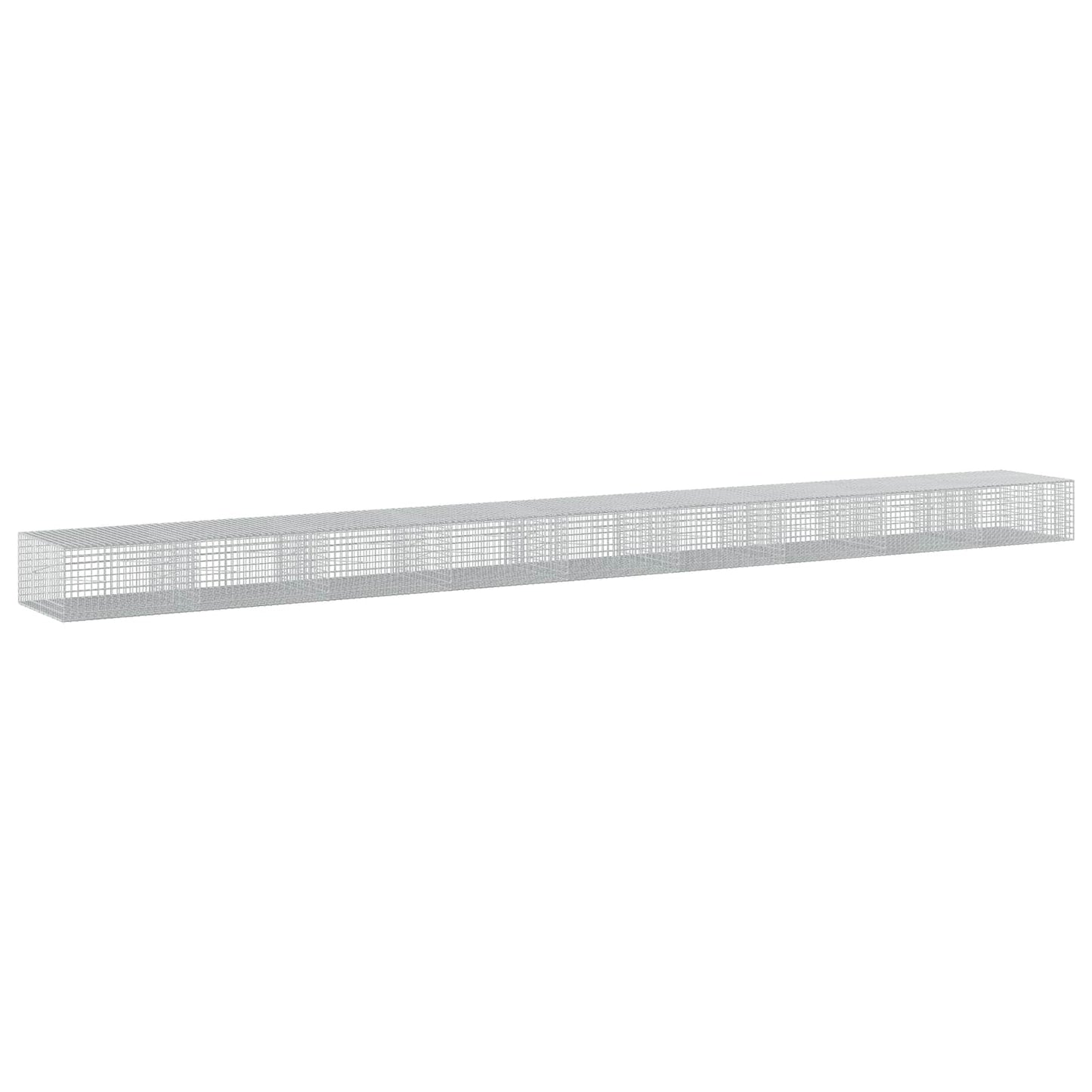 vidaXL Γκαμπιόν με σύρμα 5 mm και πλέγμα 5x5 cm 900x100x50 εκ.