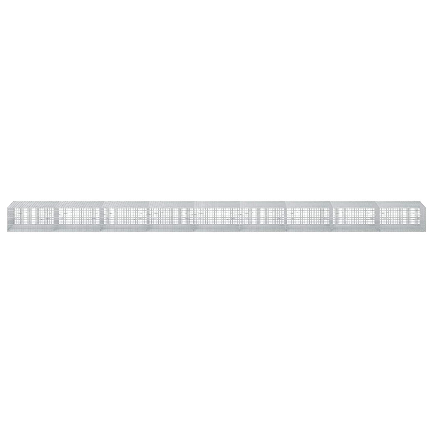 vidaXL Γκαμπιόν με σύρμα 5 mm και πλέγμα 5x5 cm 900x100x50 εκ.