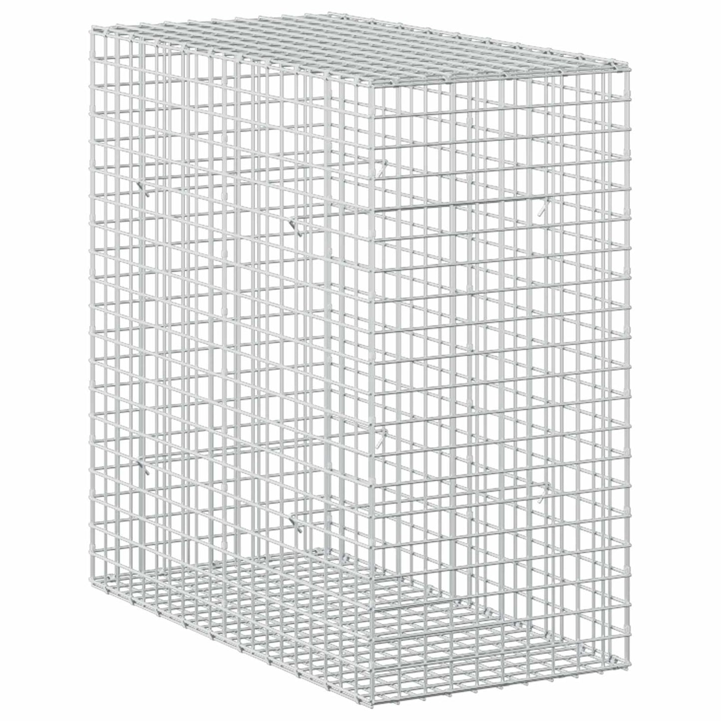 vidaXL Γκαμπιόν με σύρμα 5 mm και πλέγμα 5x5 cm 50x100x100 εκ